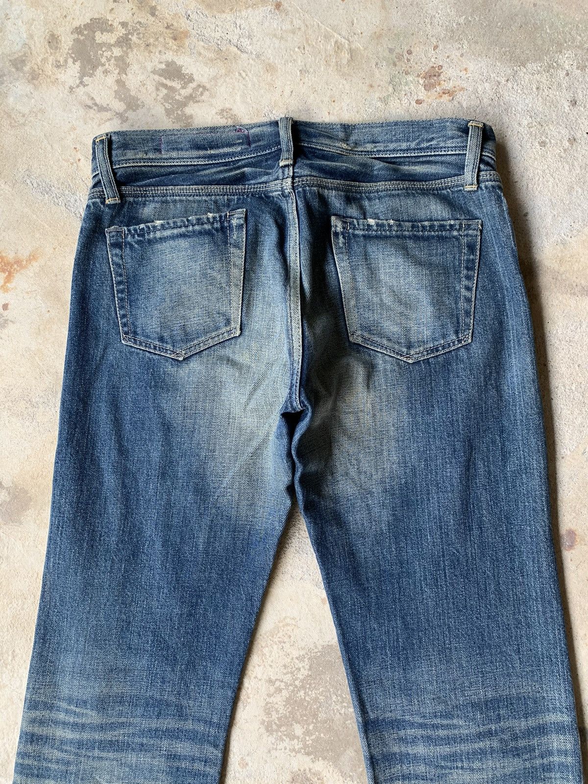 Japanese Brand Munich Hidden Gem Selvedge Distressed Denim Size US 30 / EU 46 - 8 Thumbnail
