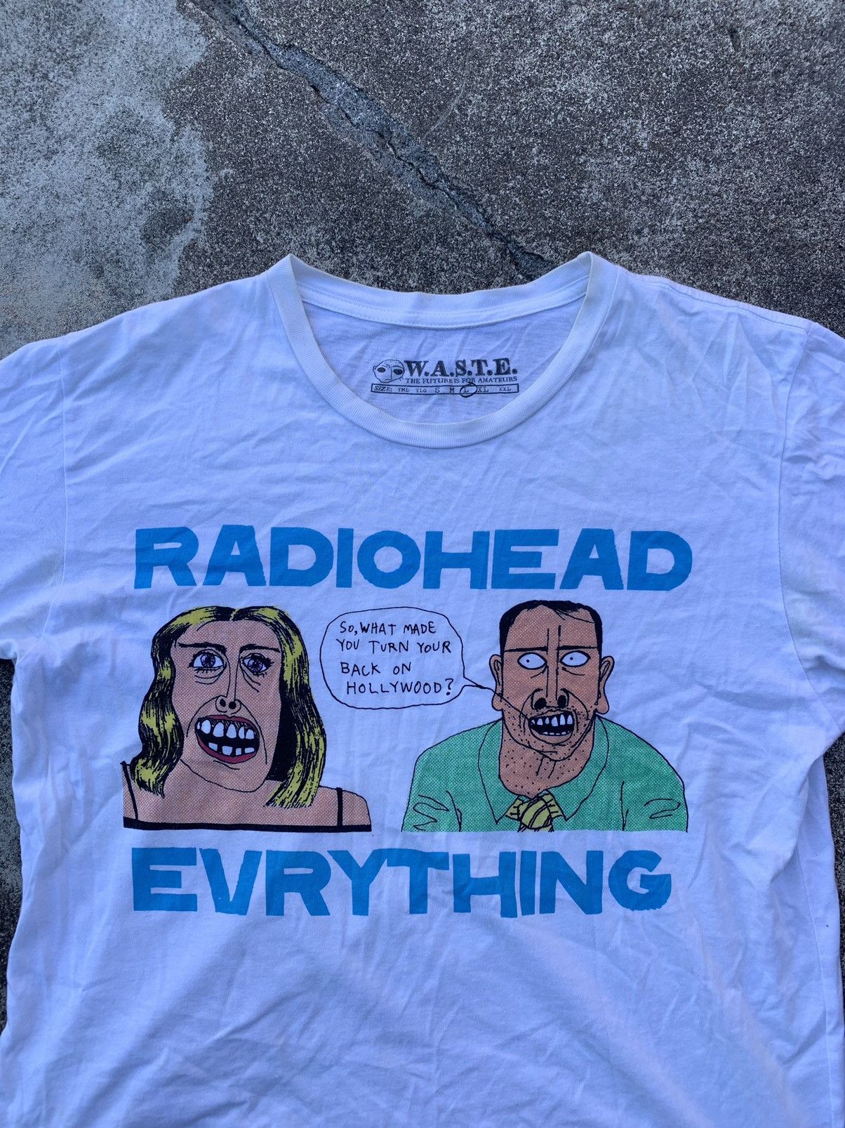 Band Tees × Vintage Radiohead Everything Official Merch By W.A.S.T.E Size US L / EU 52-54 / 3 - 2 Thumbnail