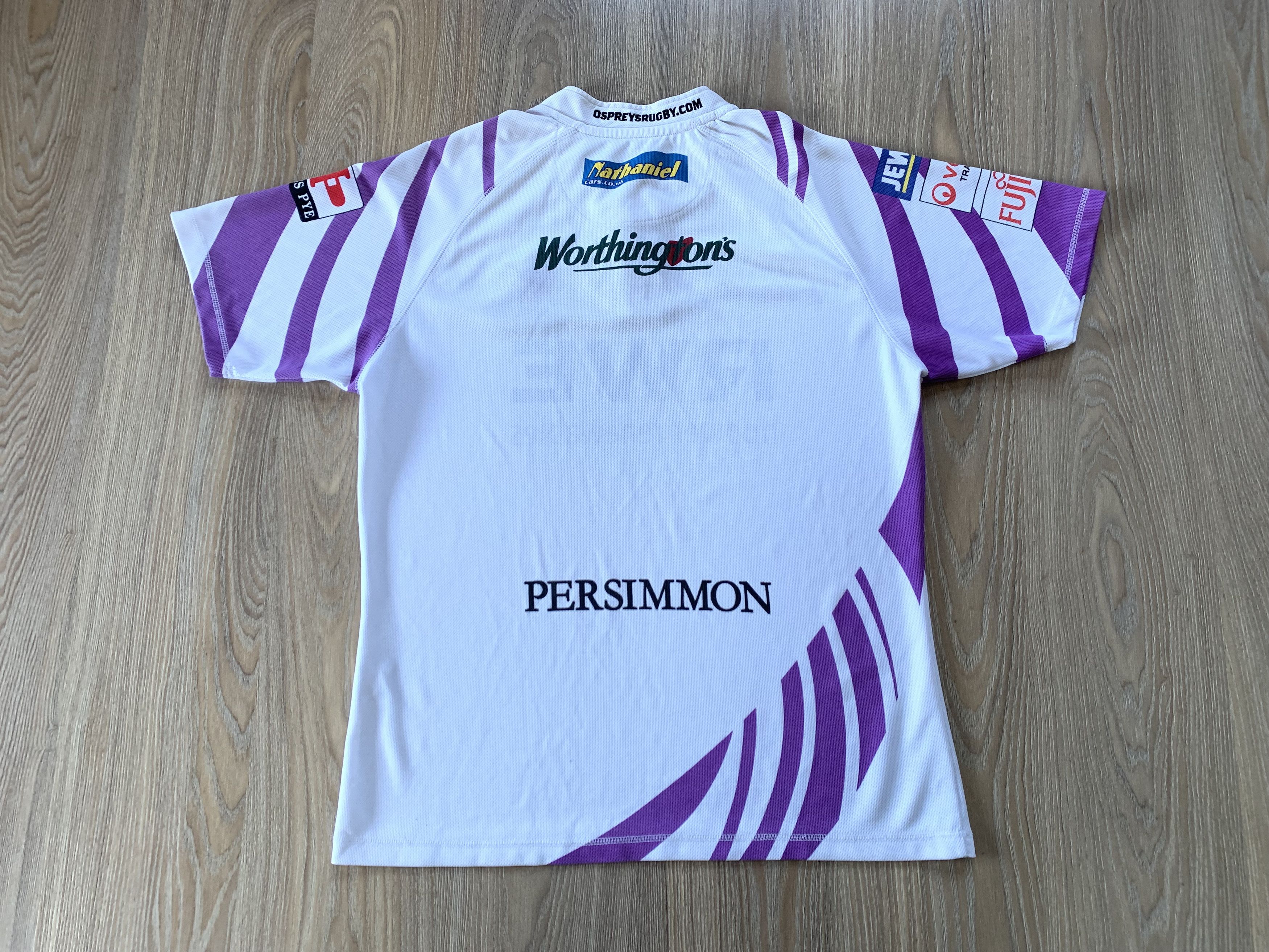 Osprey Kooga Ospreys Rugby Kit Top Jersey Size US XXL / EU 58 / 5 - 3 Thumbnail