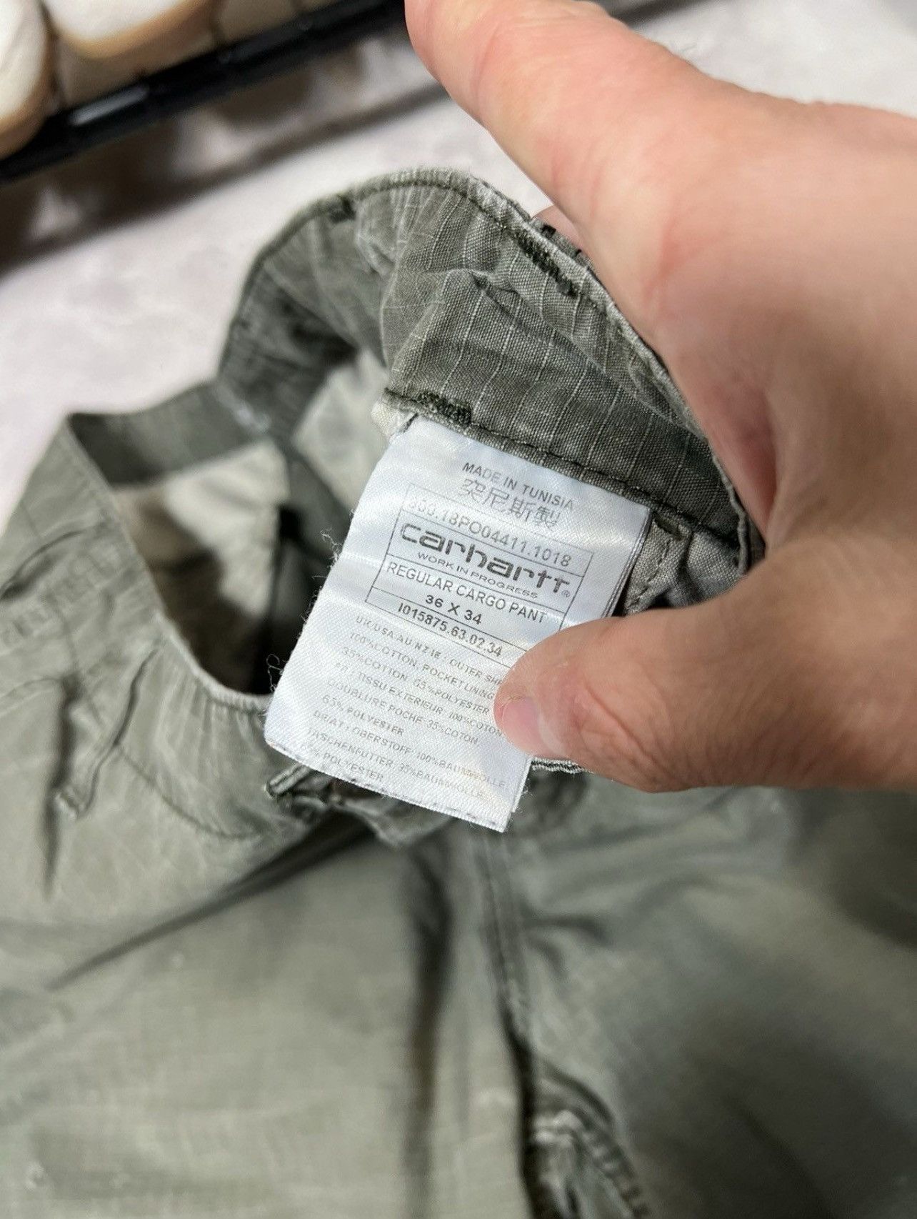 Vintage Carhartt Distressed Cargo Pants
