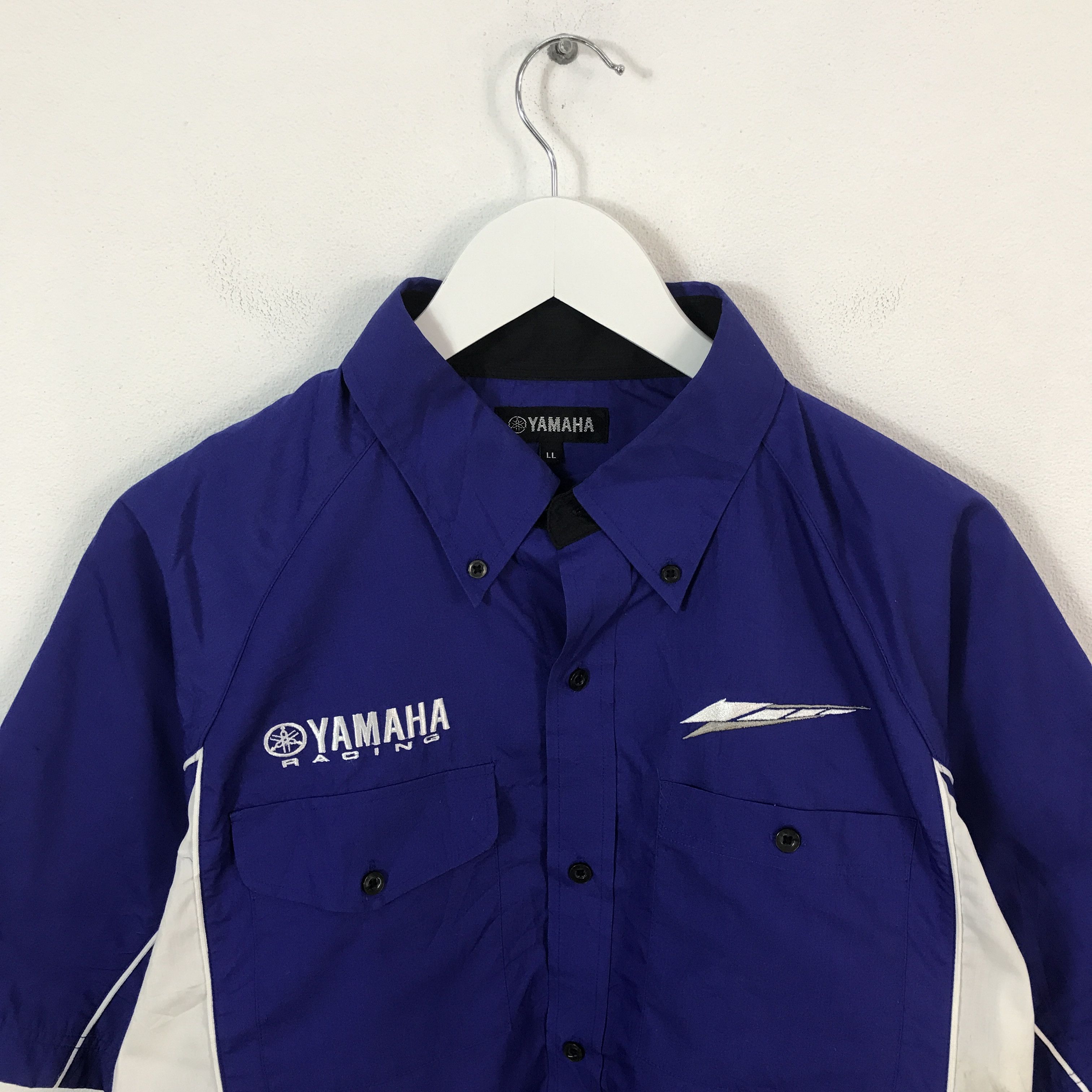 Yamaha yamaha racing Japan Button Up Shirt Size US XL / EU 56 / 4 - 3 Thumbnail