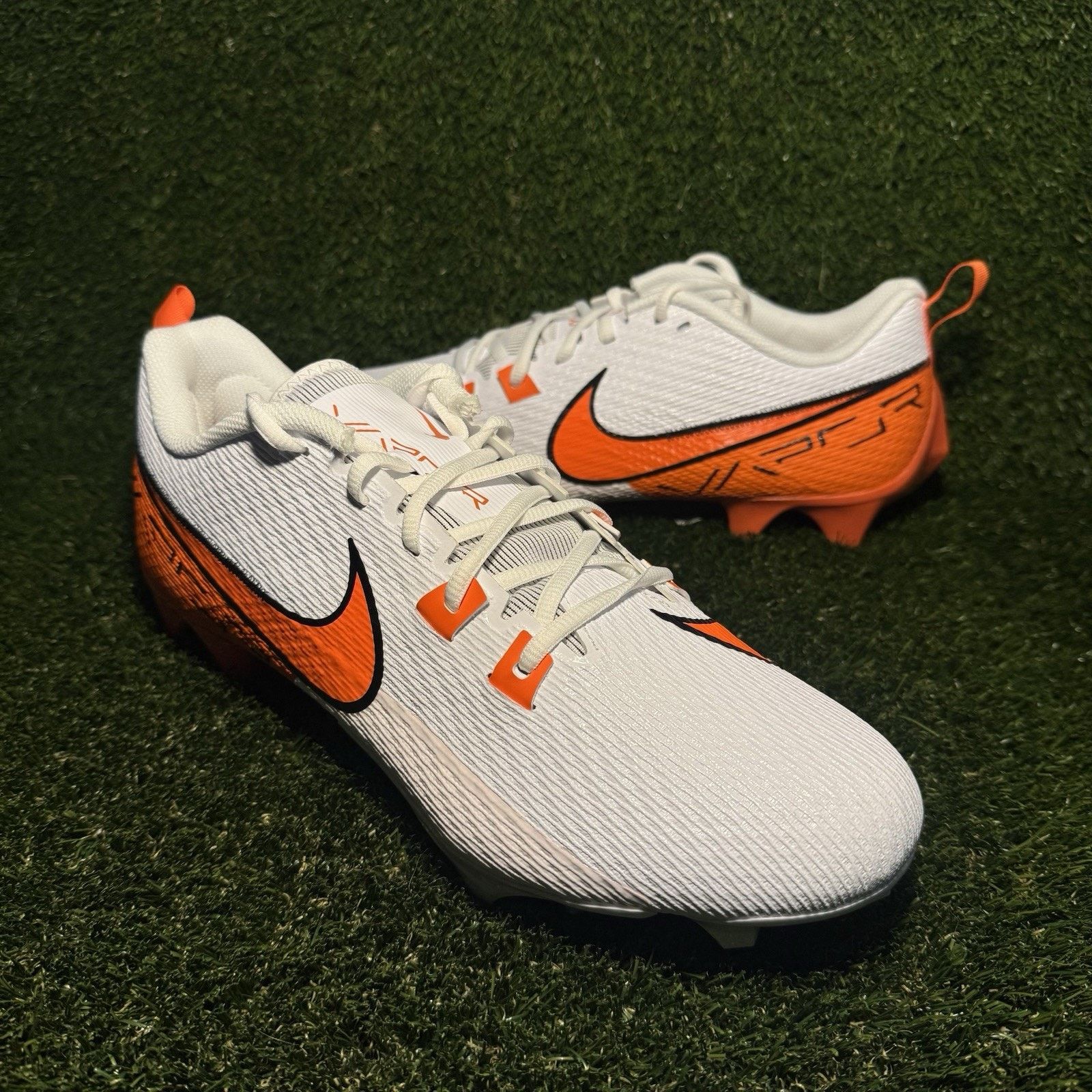 Nike Size 12 - Nike Vapor Edge Speed 360 2 White Orange Size US 12 / EU 45 - 1 Thumbnail