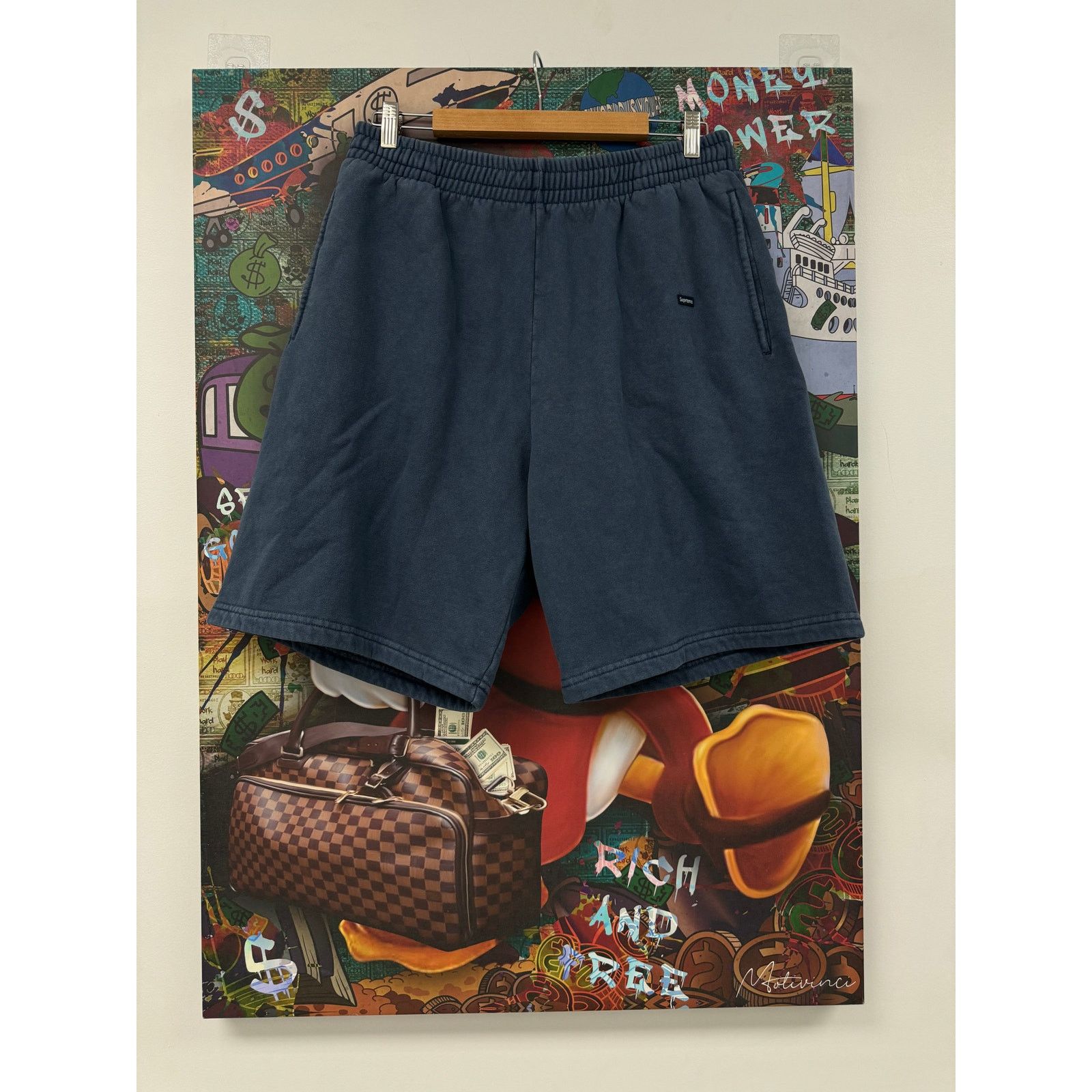 Supreme HARDIES Supreme Camo Basketball Shorts blue | Grailed