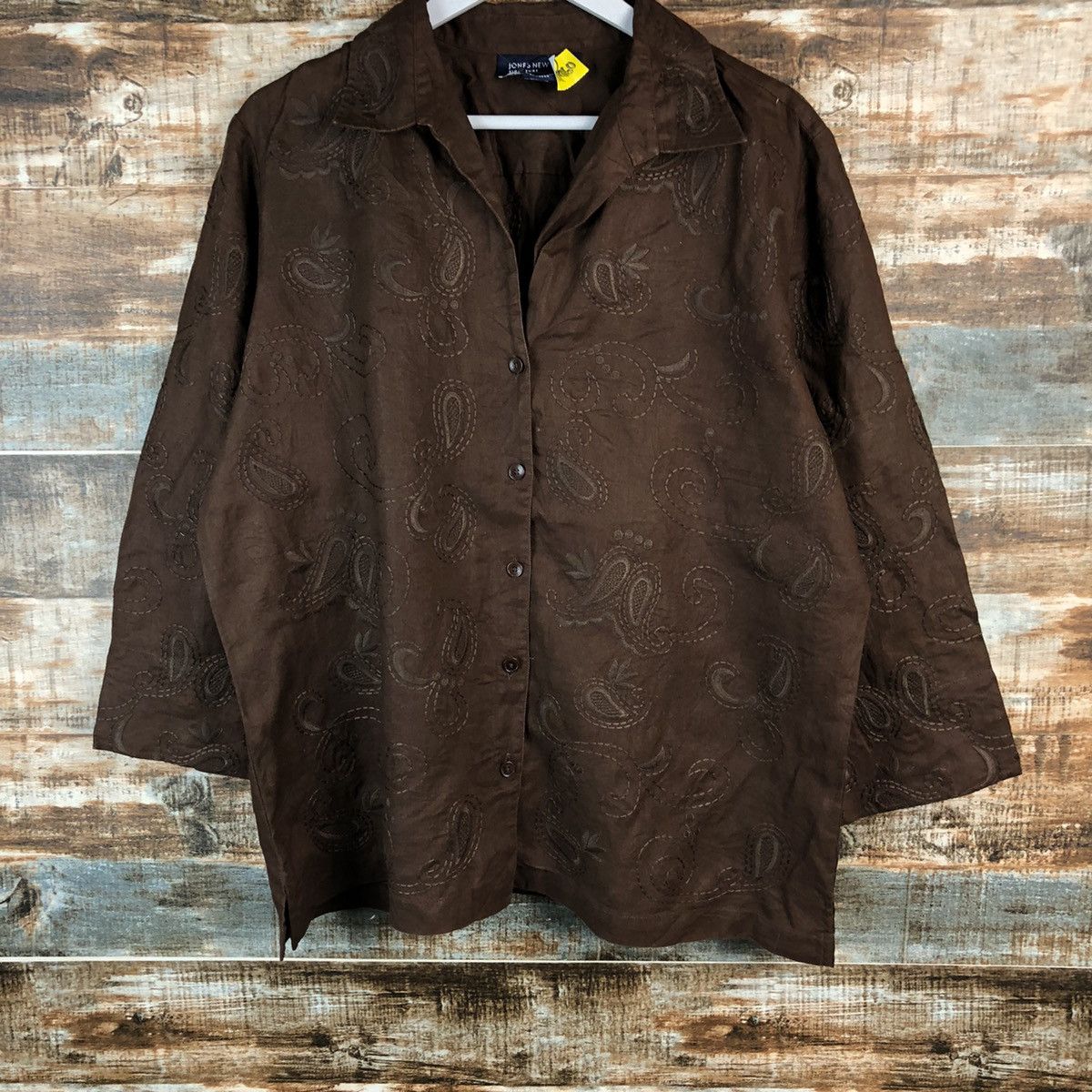 Jones New York Jones New York Dark Brown Knitwear #A1960 Size XL / US 12-14 / IT 48-50 - 3 Thumbnail
