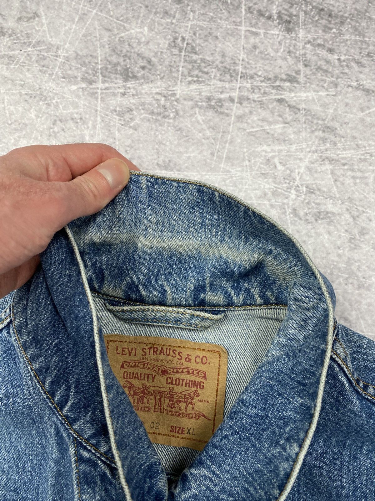 Levi's × Levi's Vintage Clothing × Vintage Levis vintage blue jacket Size US XL / EU 56 / 4 - 4 Thumbnail