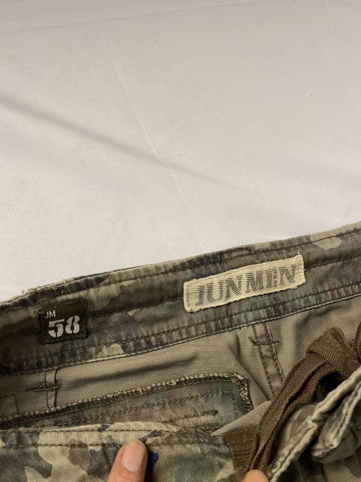 Jun Takahashi 2000 Jun Men Cargo Camo Studded Multipocket Bondage Size US 33 - 11 Thumbnail