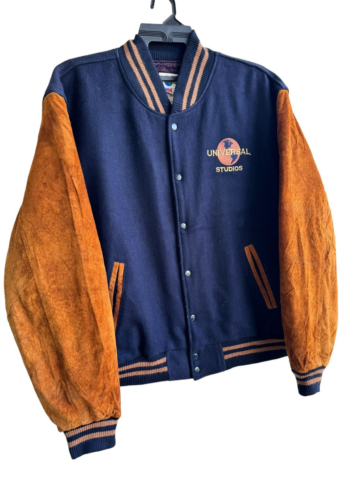 Universal Studios × Vintage Vintage Universal Studio Varsity Jacket Size US XL / EU 56 / 4 - 2 Thumbnail