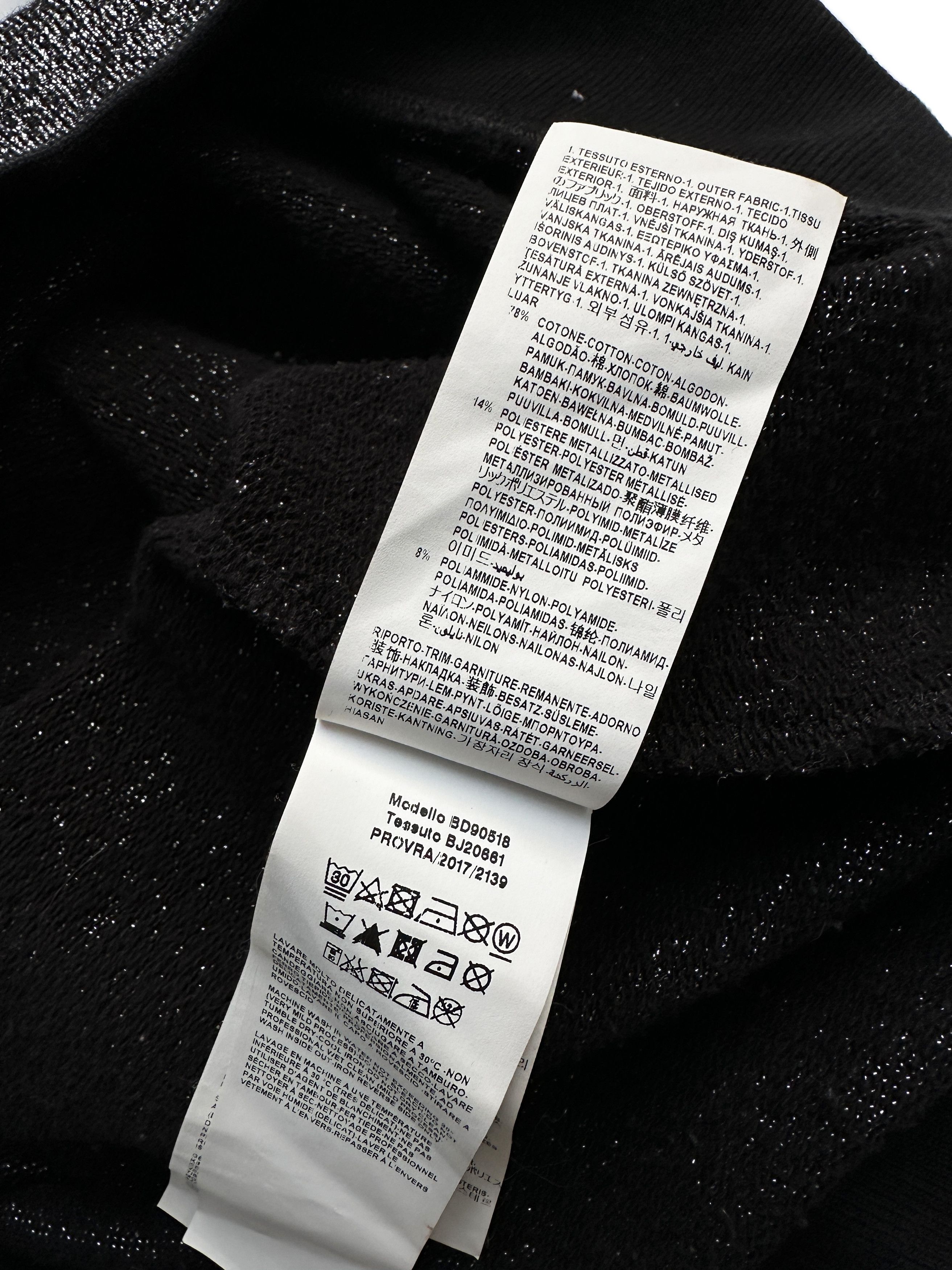 Versus Versace Versus Versace shiny brilliant sweatshirt Size L / US 10 / IT 46 - 11 Thumbnail