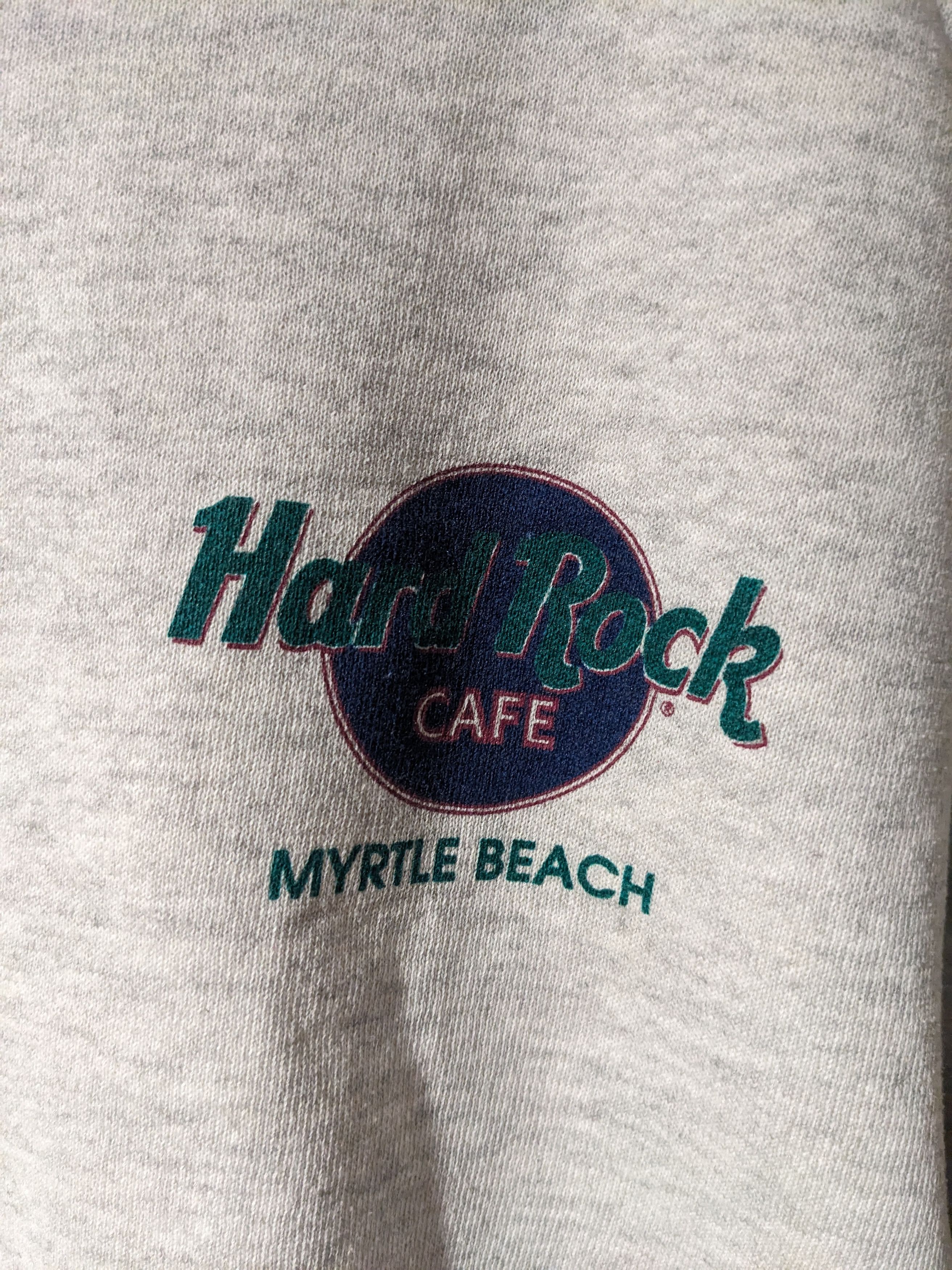 Hard Rock Cafe × Vintage Vintage 90s Hard Rock Cafe Myrtle Beach Rock Roll Sweatshirt Size US S / EU 44-46 / 1 - 6 Thumbnail