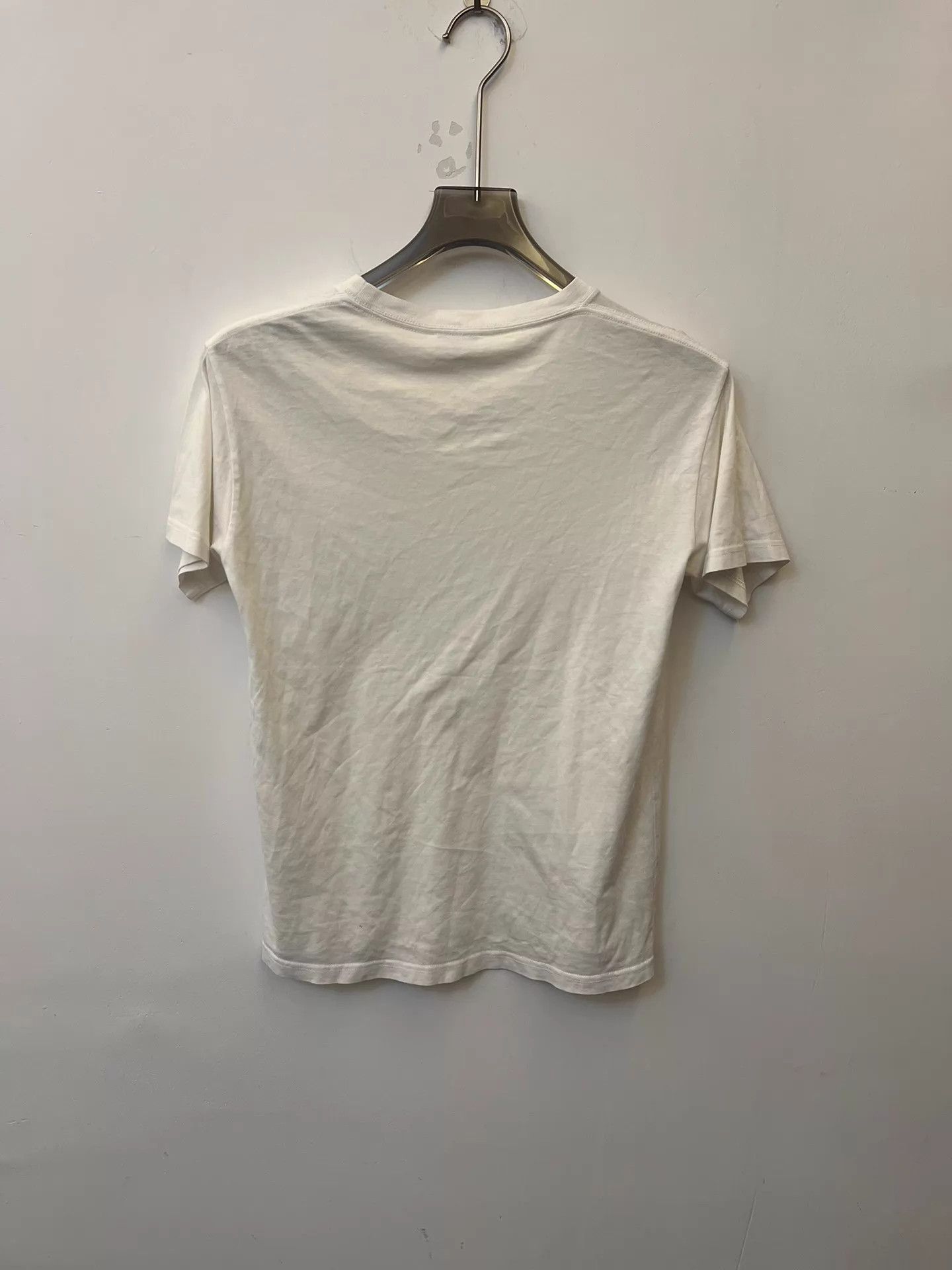 Balenciaga Balenciaga Logo Print Crewneck SS T Women's White S Size S / US 4 / IT 40 - 3 Thumbnail
