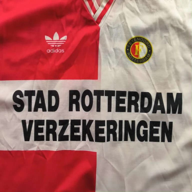 Adidas Feyenoord 1991-94 Adidas home football jersey size L Size US L / EU 52-54 / 3 - 4 Thumbnail