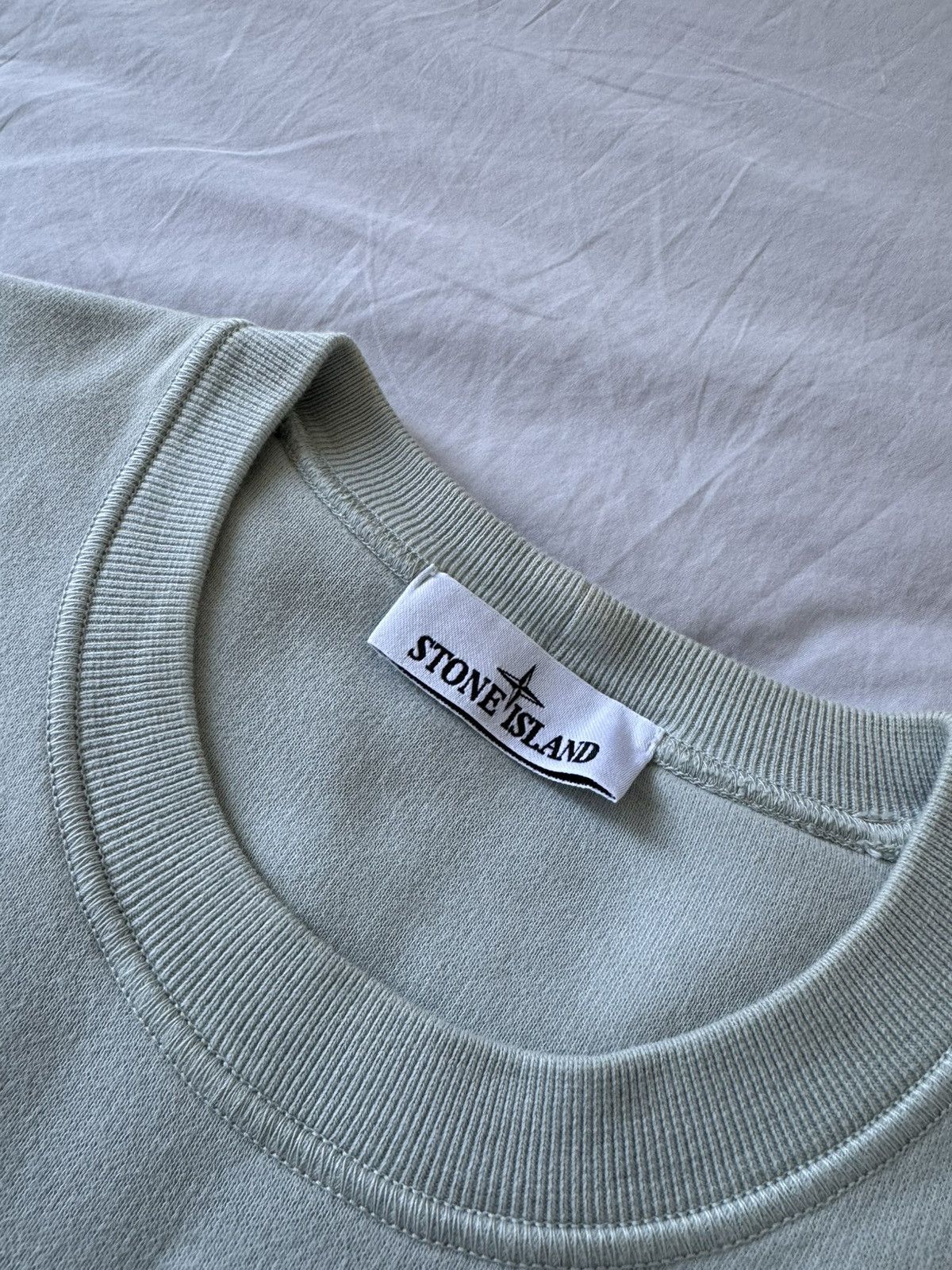 Stone Island Stone Island Crewneck in Light Blue - Medium Size US M / EU 48-50 / 2 - 2 Thumbnail