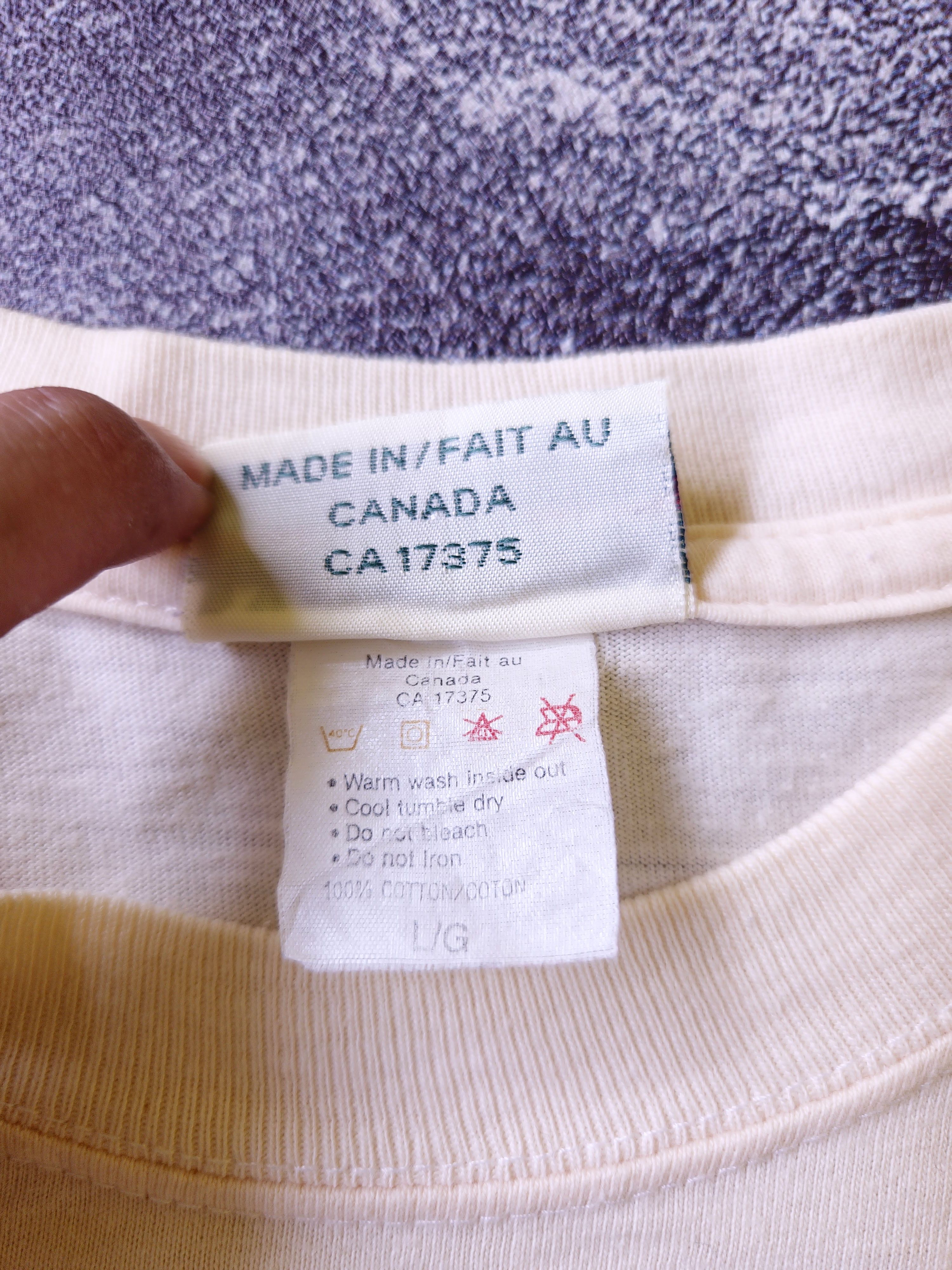 Vintage Vintage Marshlands Canada T-Shirt 90s "Serenity" Size US L / EU 52-54 / 3 - 4 Thumbnail