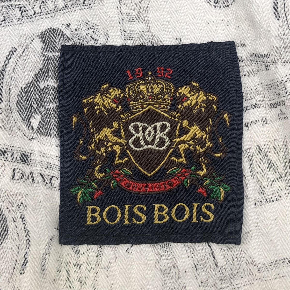 Japanese Brand Japanese Boisbois Distressed Embroidered Cargo Pants Size US 32 / EU 48 - 19 Thumbnail