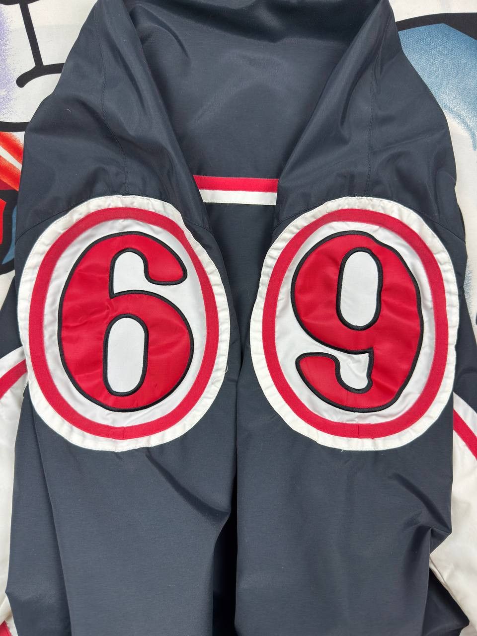 NASCAR Wild Cats 69 Lion club Streetwear Racing Light Jacket 90s Size US M / EU 48-50 / 2 - 5 Thumbnail