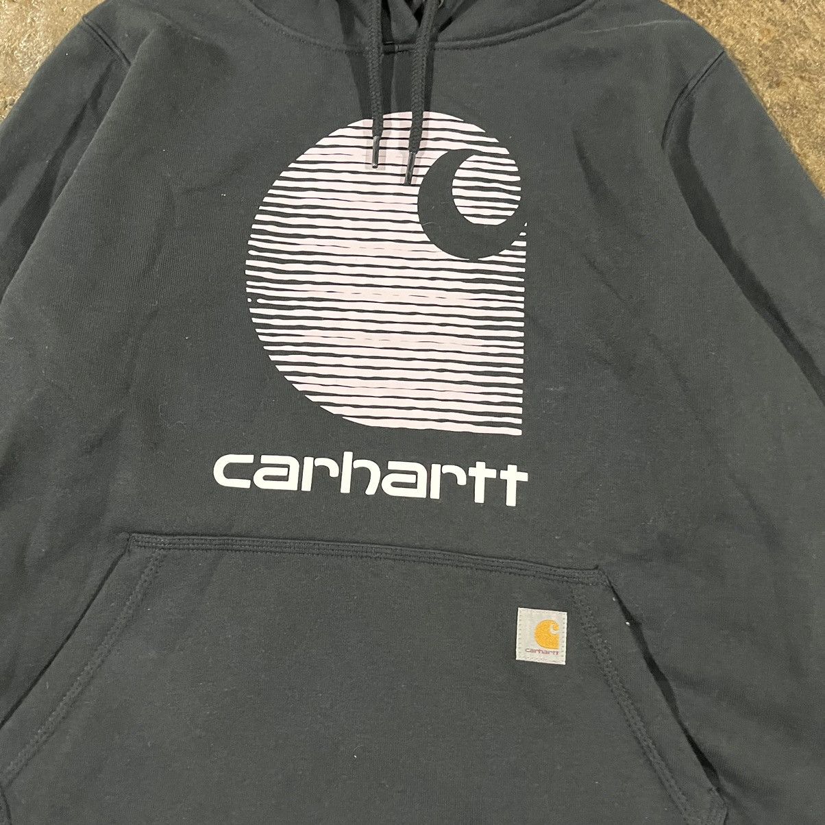 Carhartt × Vintage Crazy Carhartt Workwear Skater Logo Hoodie Y2K Size XL Size US XL / EU 56 / 4 - 3 Thumbnail