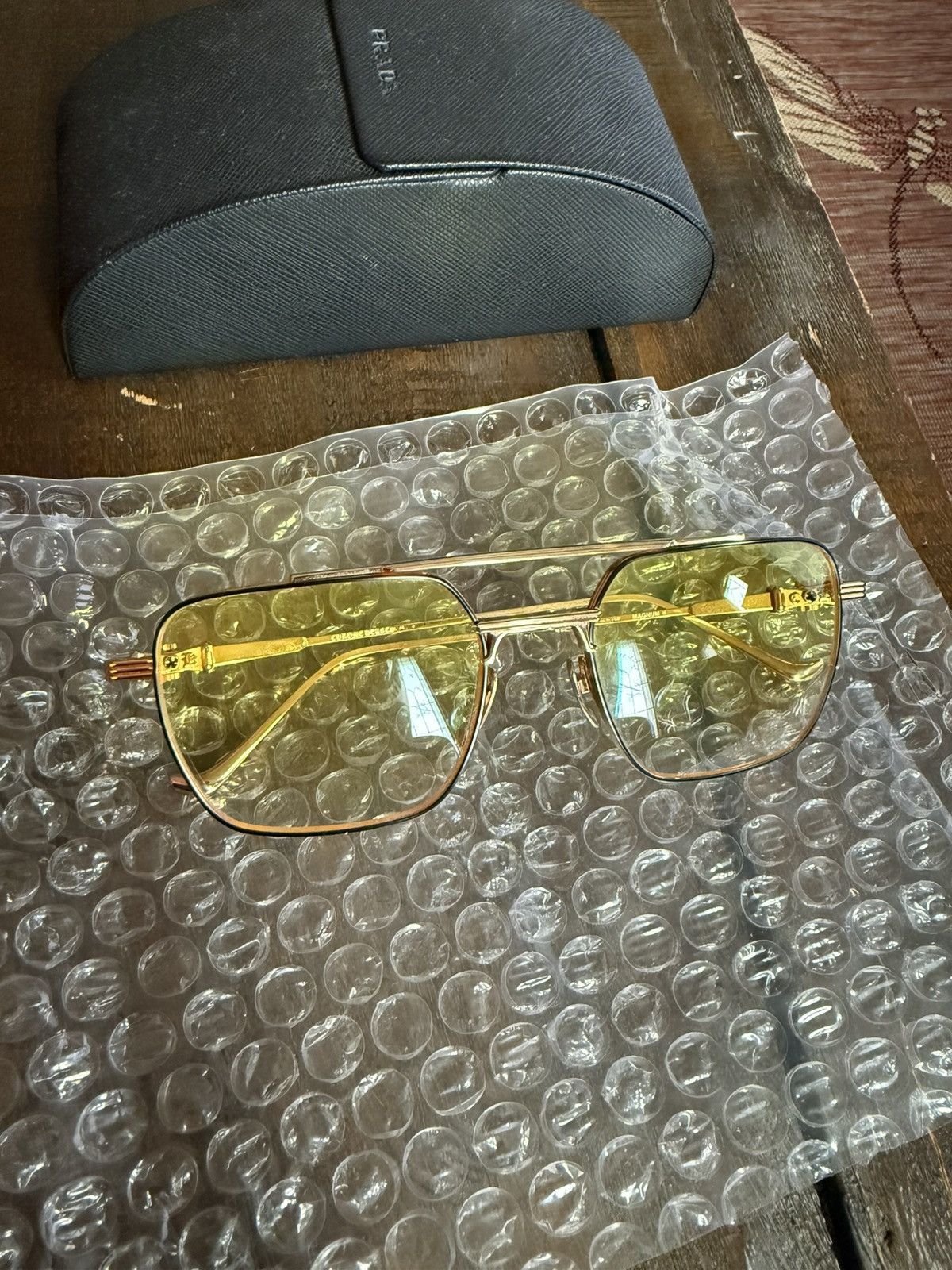 Chrome Hearts Magnum II 22kt gold plated Size ONE SIZE - 1 Thumbnail