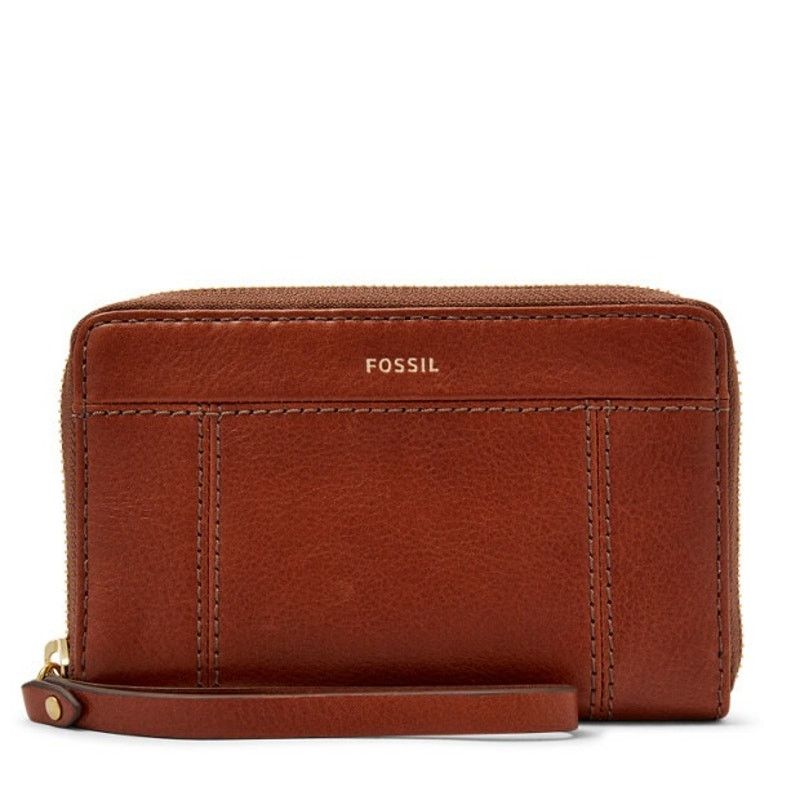 Fossil Fossil Jori RFID Leather Clutch Wallet Wristlet Size ONE SIZE - 8 Thumbnail