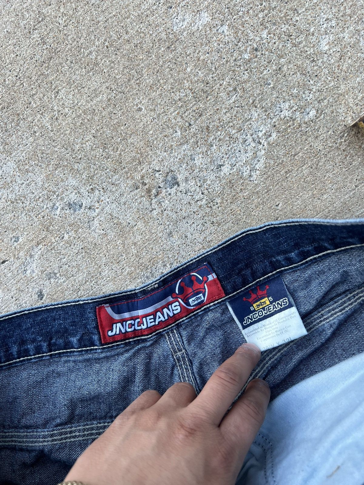 JNCO Vintage 2000s JNCO tribal carpenter jeans 36x32 Size US 32 / EU 48 - 8 Thumbnail