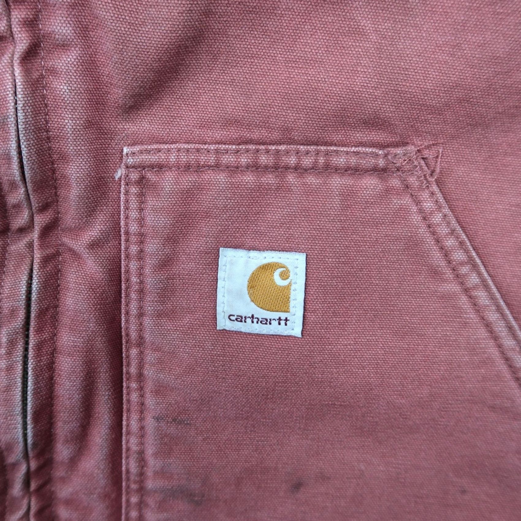 Carhartt VINTAGE Carhartt Vest Women’s L Pink Lined Sherpa WV001 VRS Regular Size L / US 10 / IT 46 - 4 Thumbnail