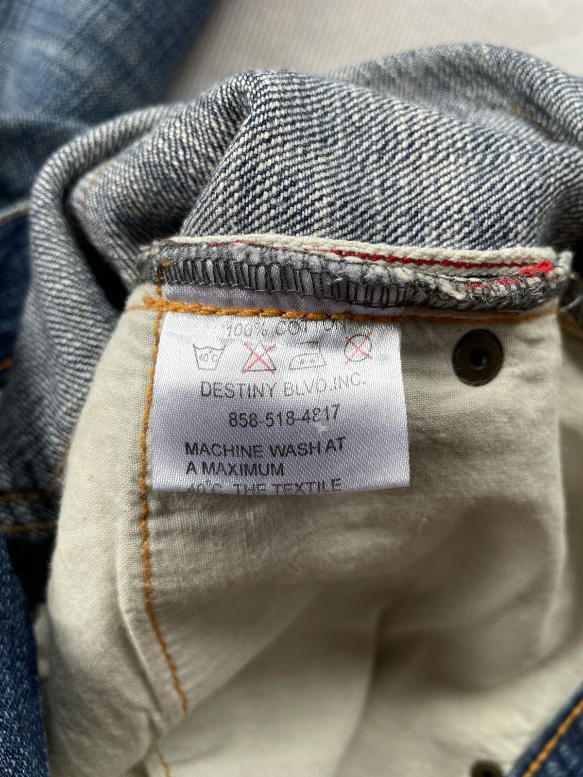 Sugar Cane US Boarder Selvedge Jeans Size US 32 / EU 48 - 3 Thumbnail