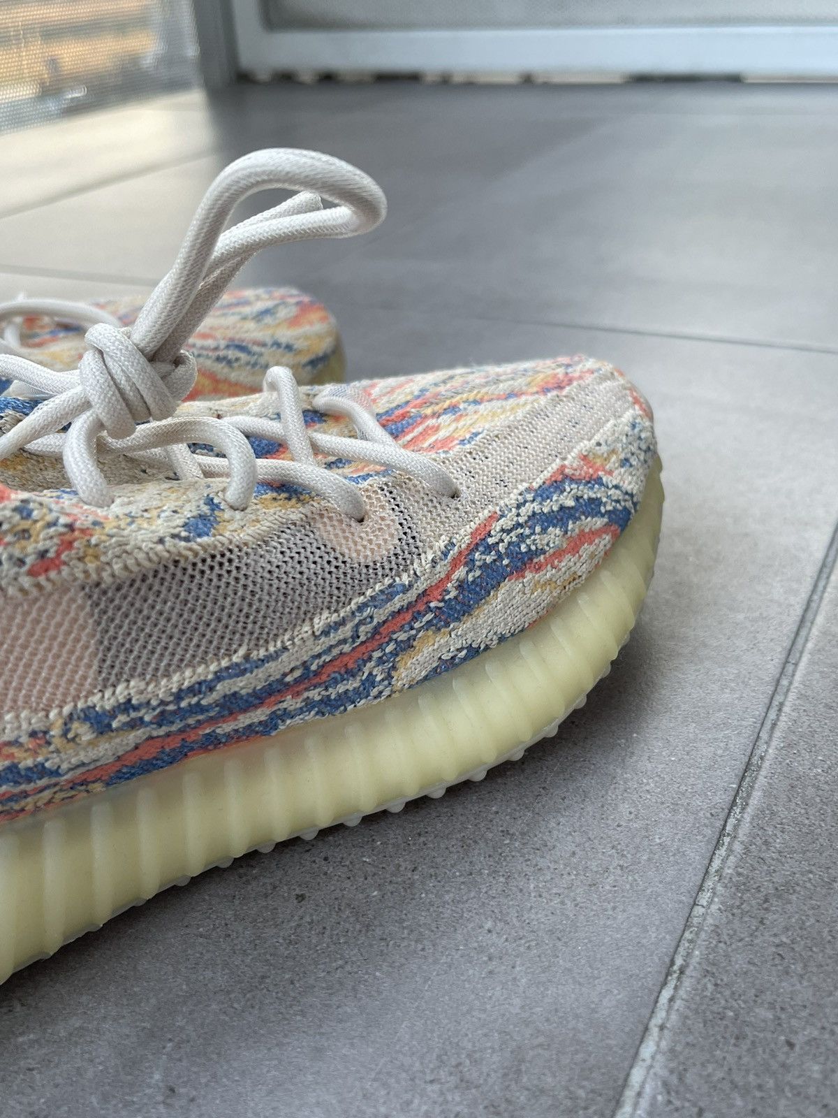 Adidas × Kanye West Adidas Yeezy Boost 350 V2 MX Oat Low-Top Sneakers Size US 10.5 / IT 40.5 - 14 Thumbnail