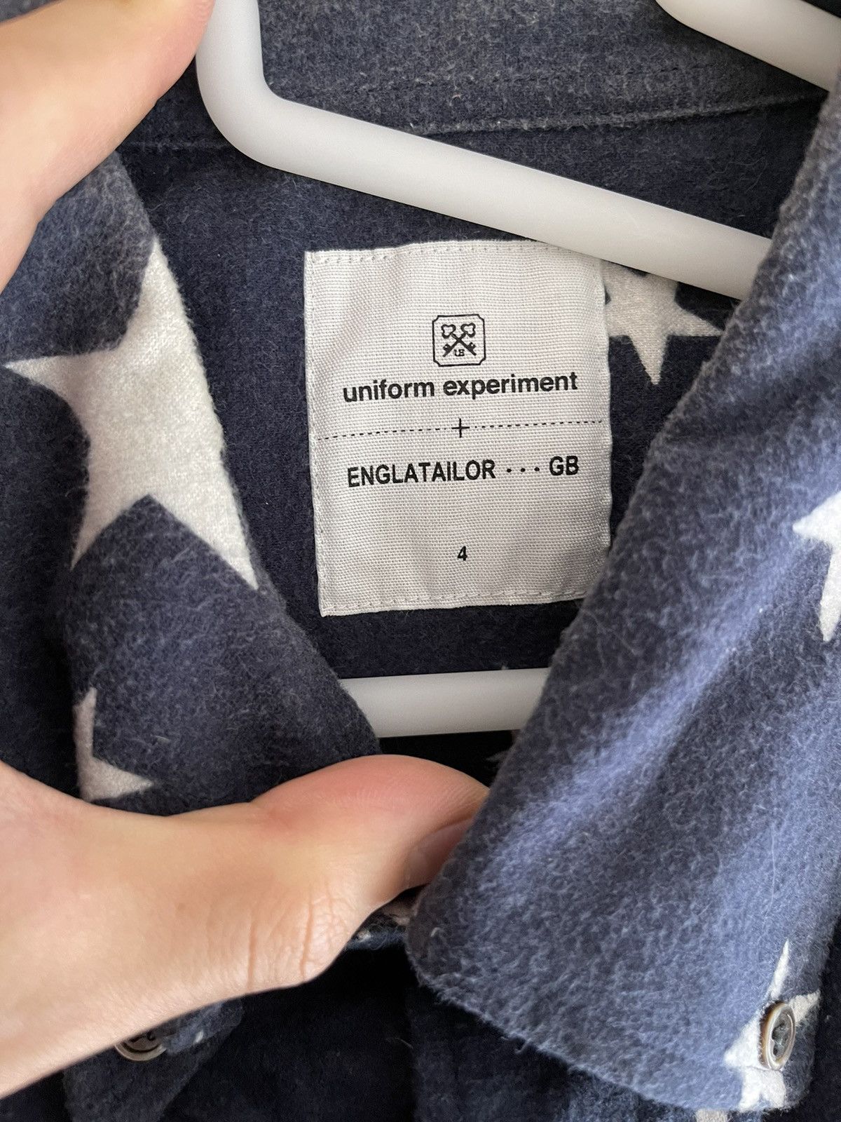 uniform experiment UE Star Print Shirt Size US M / EU 48-50 / 2 - 3 Thumbnail