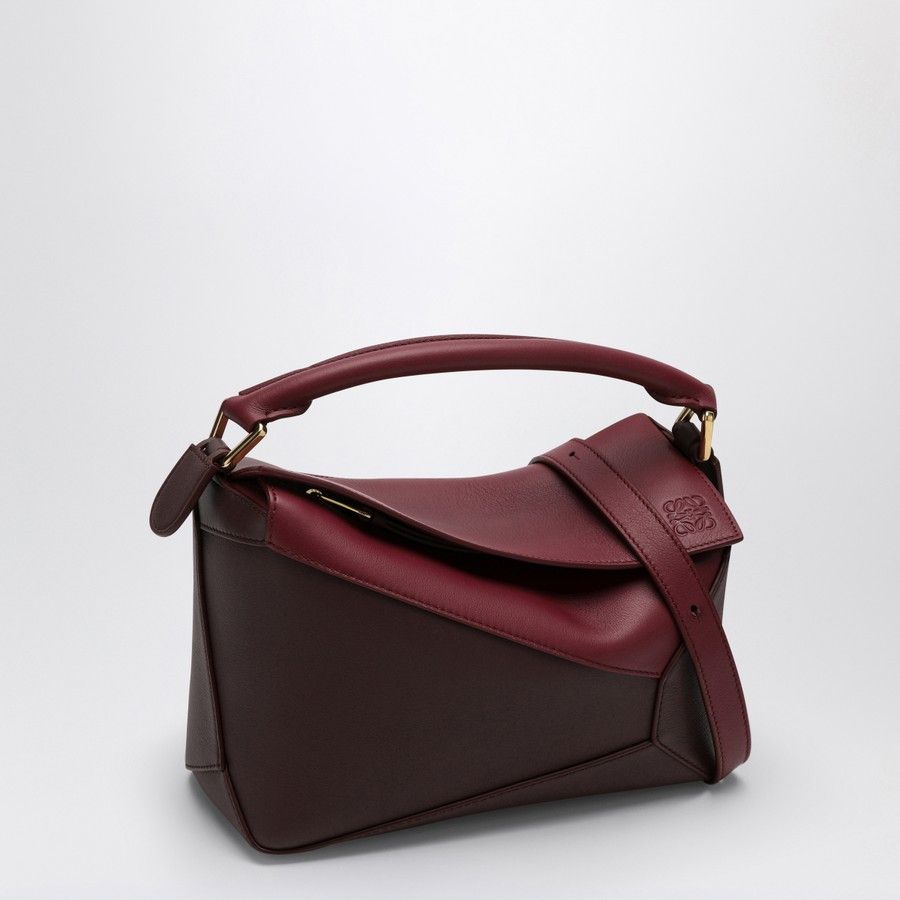 Loewe o1d2blof0824 Size: OS / Small Puzzle Bag in Burgundy Size ONE SIZE - 2 Thumbnail