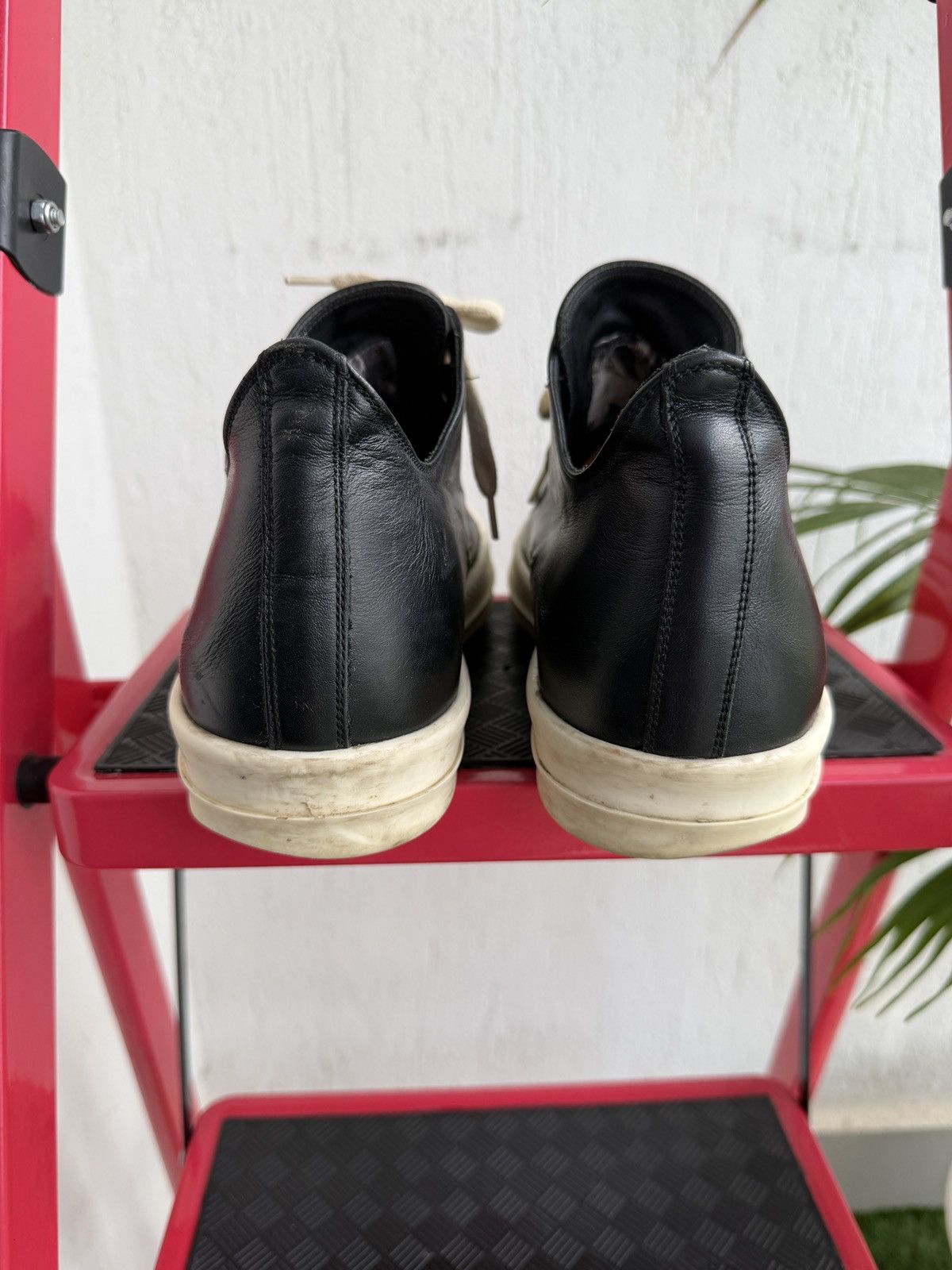 Rick Owens Mainline leather Ramones Size US 9.5 / EU 42-43 - 19 Thumbnail