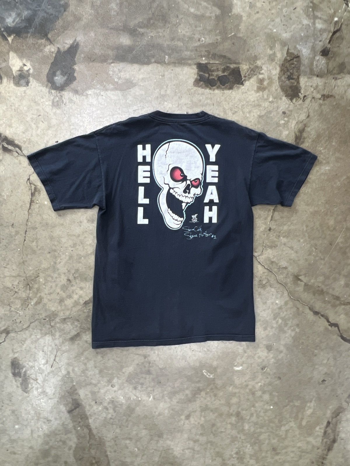 WWE Vintage 1998 Stone Cold Raise Hell Wrestling WWE Tee Large Size US L / EU 52-54 / 3 - 2 Thumbnail