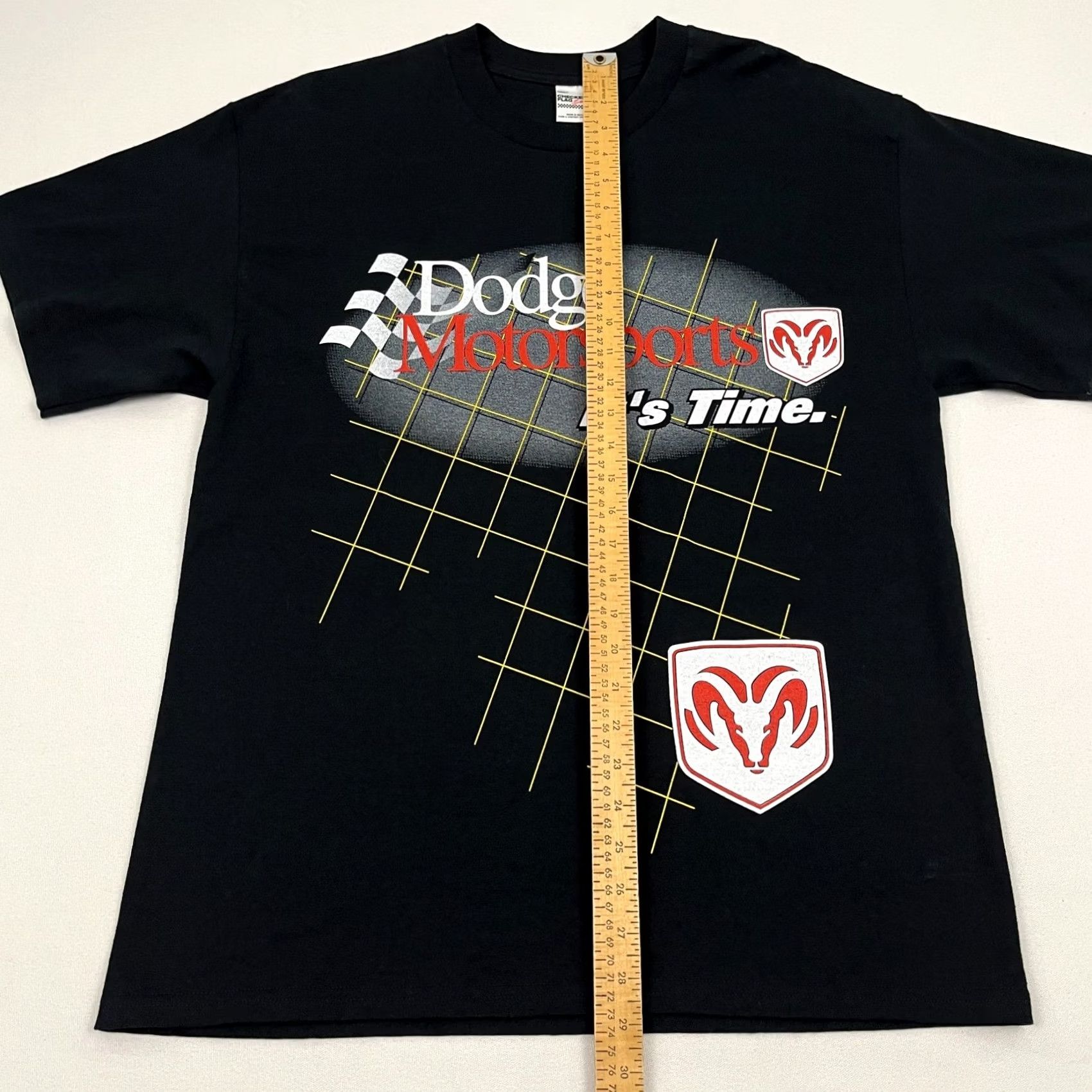 Vintage VTG 90s Dodge Motorsports Shirt Mens L Black Nascar Racing RAM Graphic Tee Size US L / EU 52-54 / 3 - 6 Thumbnail