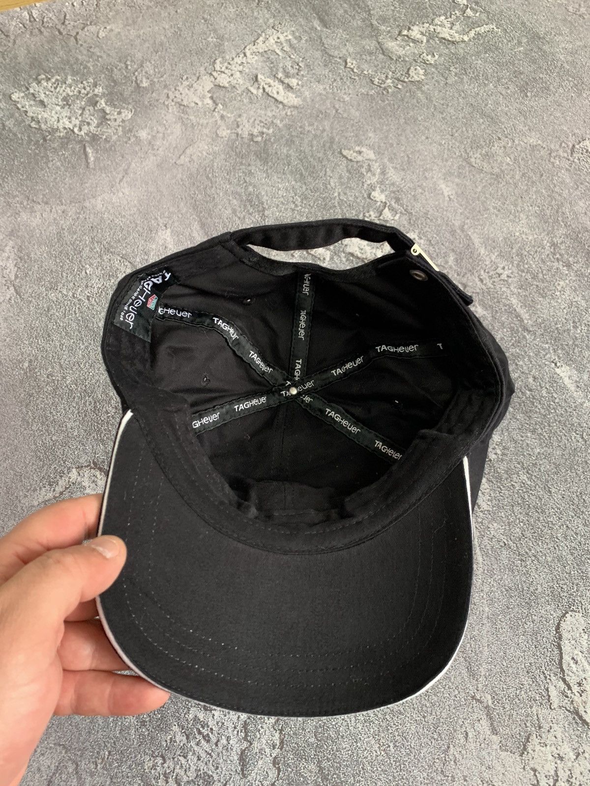 Tag Heuer Tag Heuer Swiss Watch Cap SnapBack Price/1 Size ONE SIZE - 4 Thumbnail