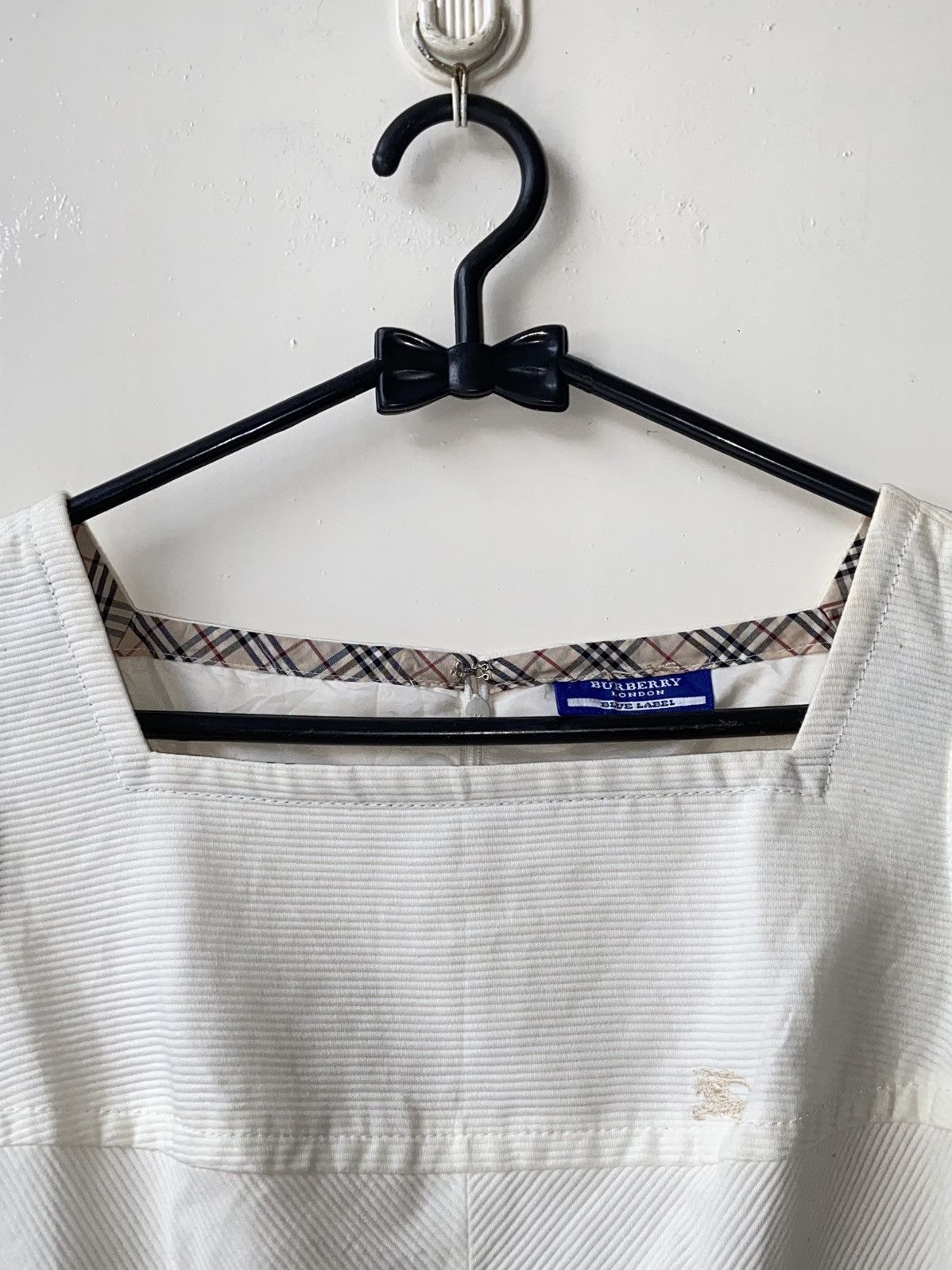 Burberry BURBERRY London White Dress Size XS / US 0-2 / IT 36-38 - 4 Thumbnail