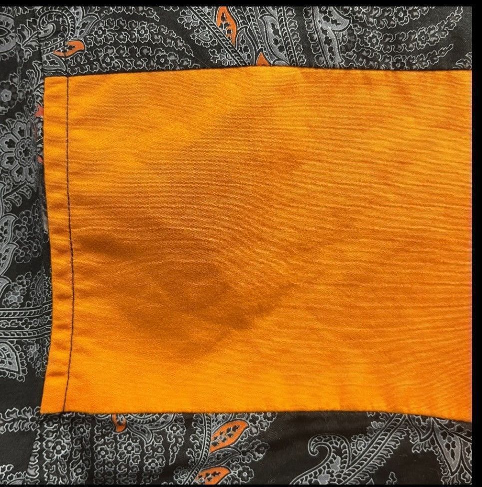 Givenchy Givenchy SS15 Koi Paisley Shirt w/ Orange Panel (Tisci) Size US M / EU 48-50 / 2 - 9 Thumbnail
