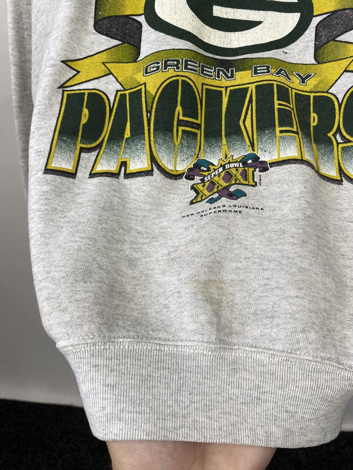 NFL × Vintage 1996 Green Bay Packers Super Bowl Crewneck Sweatshirt Large Size US L / EU 52-54 / 3 - 5 Thumbnail