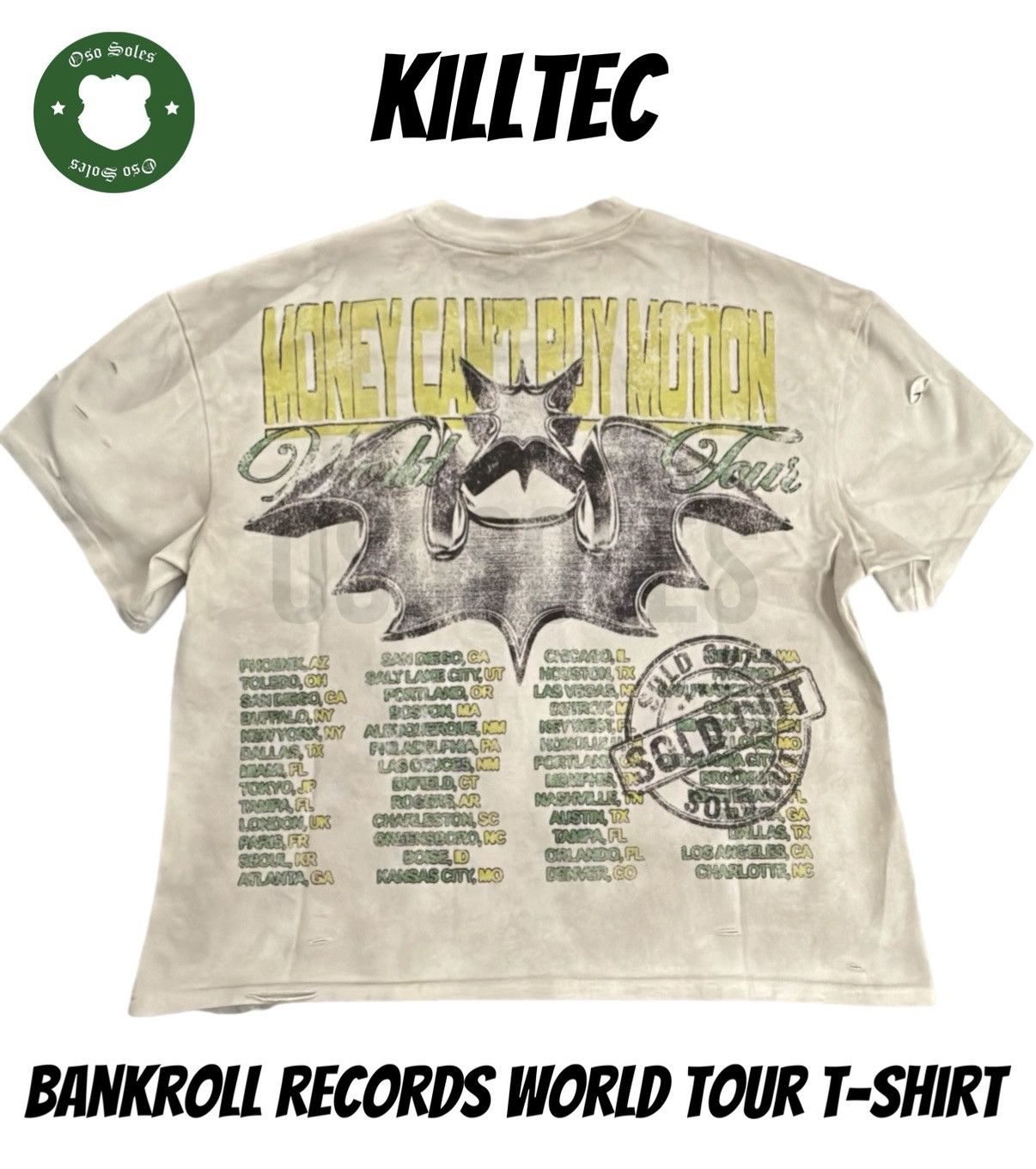 Other Killtec Bankroll Records World Record Tee (Capsule 04) M Size US M / EU 48-50 / 2 - 3 Thumbnail
