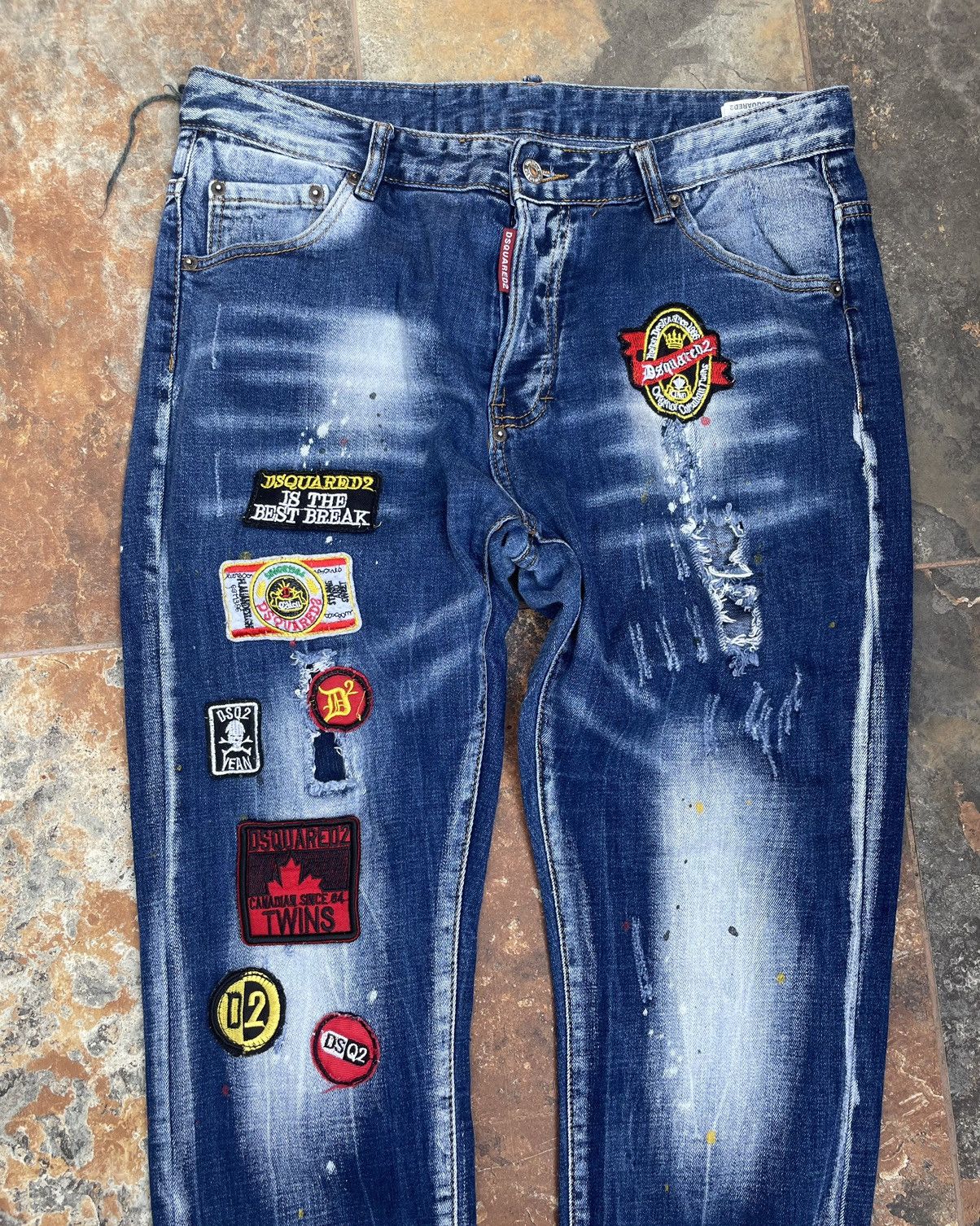 Dsquared2 Dsquared2 Icon Man Jeans Size US 34 / EU 50 - 5 Thumbnail