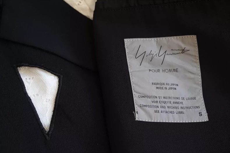 Yohji Yamamoto Yohji Yamamoto92SS Triangular Block Cutout Wool Jacket 2503 Size US S / EU 44-46 / 1 - 5 Thumbnail