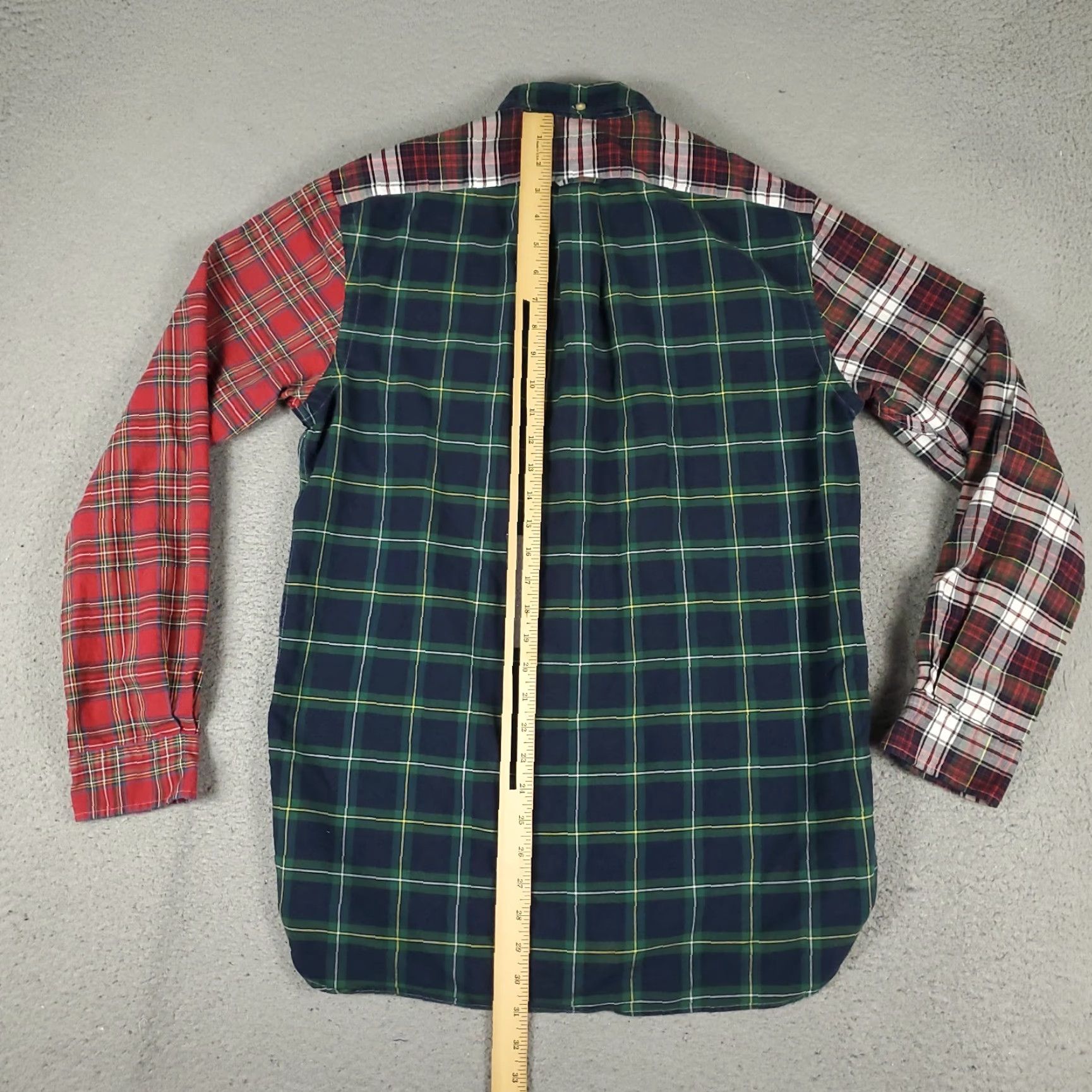 Ralph Lauren Ralph Lauren Plaid Button-Up Shirt Mens Medium Blue Red Long Sleeve Casual Size US M / EU 48-50 / 2 - 5 Thumbnail