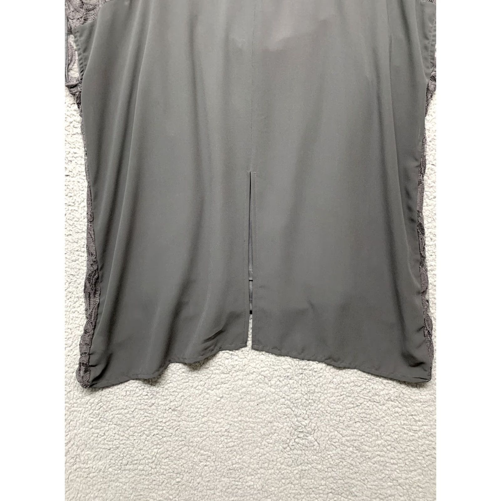Apt. 9 APT 9 Womens 2 Piece Gray Tunic with Tank Top XL Extra Large Size XL / US 12-14 / IT 48-50 - 6 Thumbnail