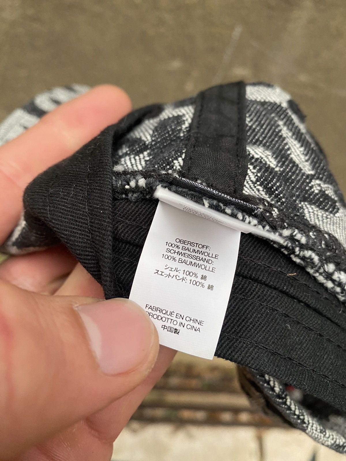 Supreme Supreme Overprinted Bucket Hat Size ONE SIZE - 9 Thumbnail