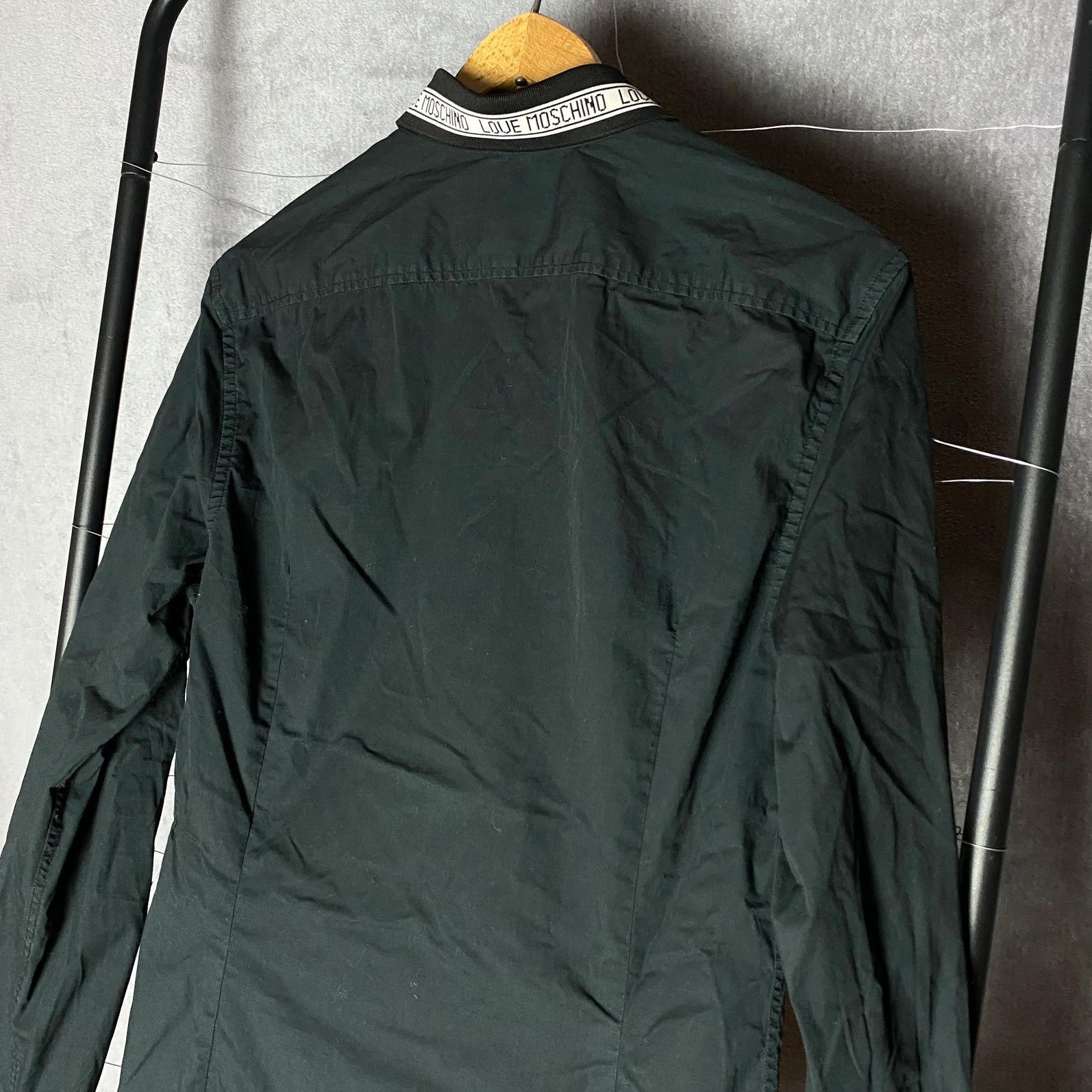 Designer × Love Moschino Love Moschino pocket lognsleeve shirt spellout Size M / US 6-8 / IT 42-44 - 8 Thumbnail