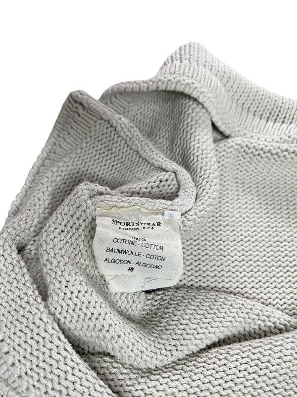 Stone Island Stone Island Heavyweight Vintage Collar Knit Jumper Size US L / EU 52-54 / 3 - 10 Thumbnail