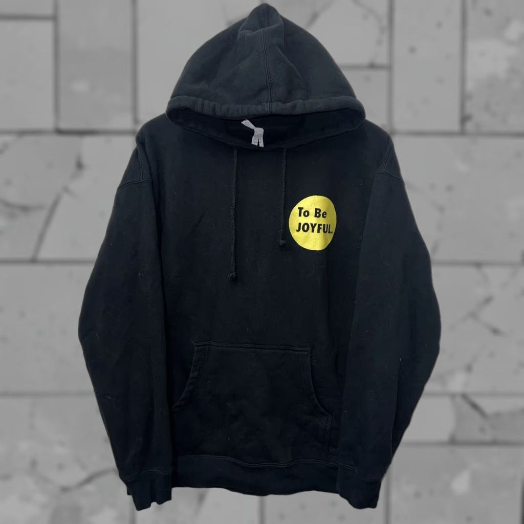 Vintage The Joyful Tour 2018 Black Pullover Hooded Sweatshirt Mens Size L Size US L / EU 52-54 / 3 - 1 Thumbnail