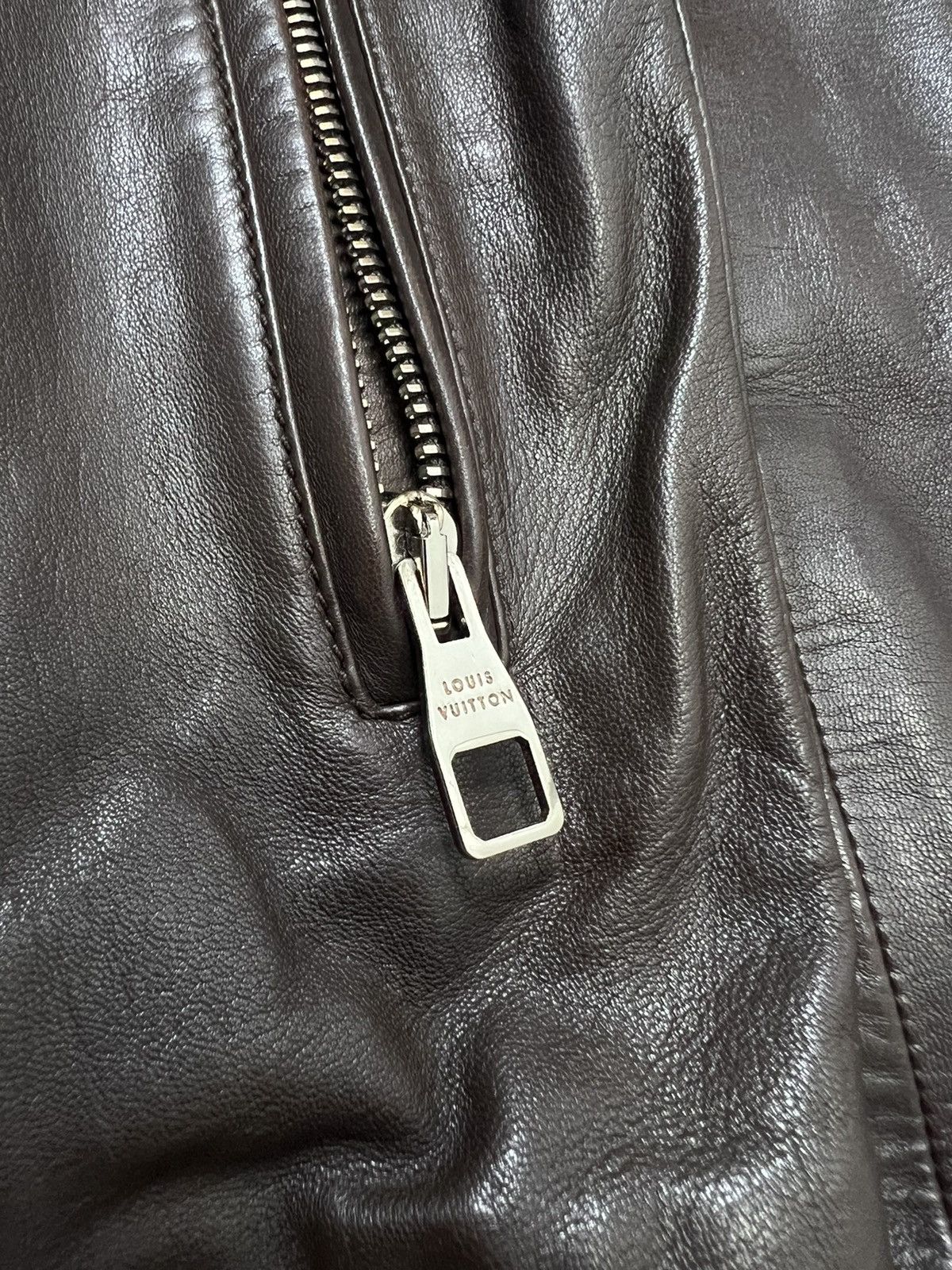 Louis Vuitton Louis Vuitton - Lamb Leather Rider’s Jacket Size US S / EU 44-46 / 1 - 16 Thumbnail