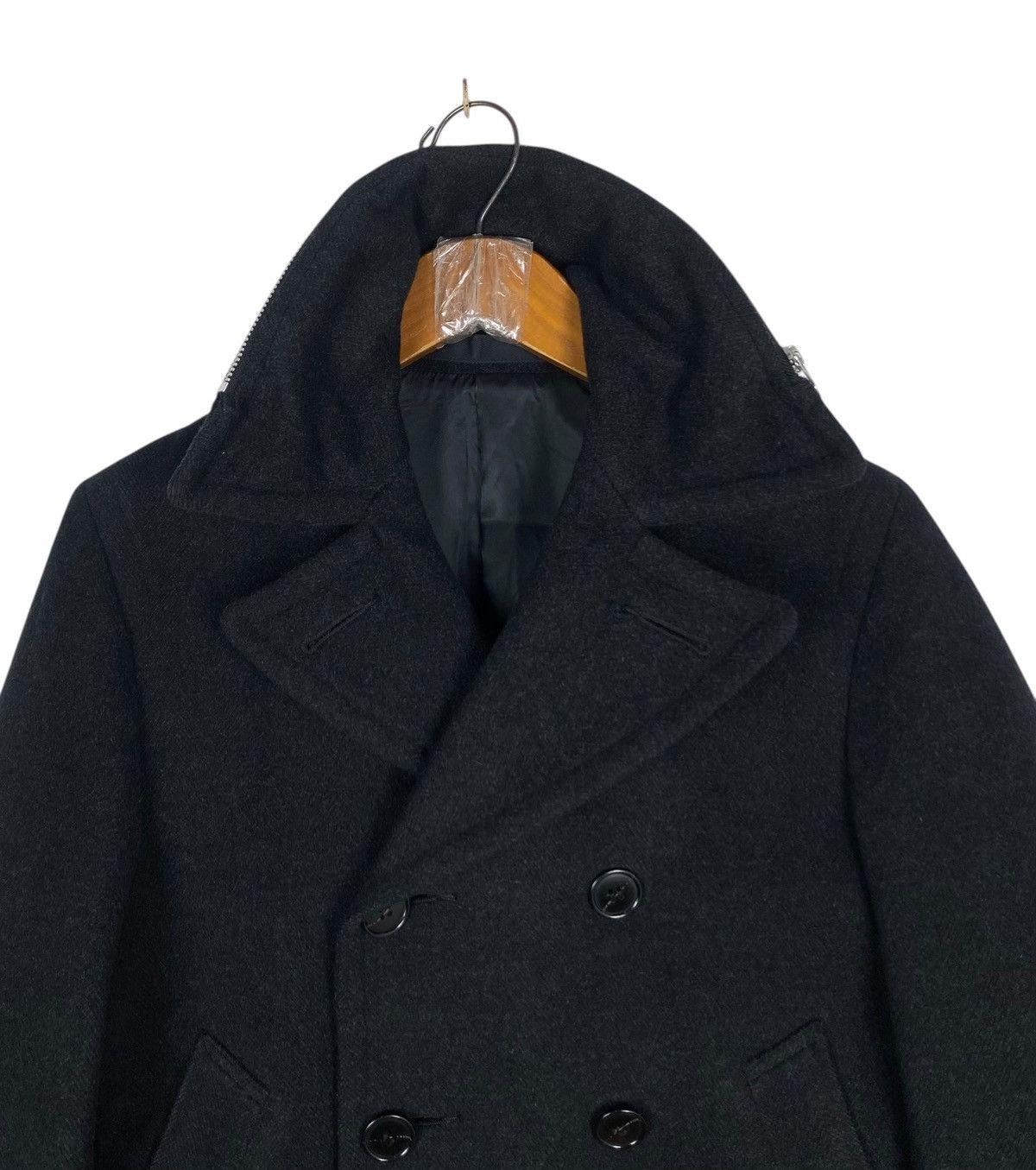CABANE de ZUCCa Rare‼️ Cabane de Zucca Double Breasted Pea Coat Size US XS / EU 42 / 0 - 4 Thumbnail