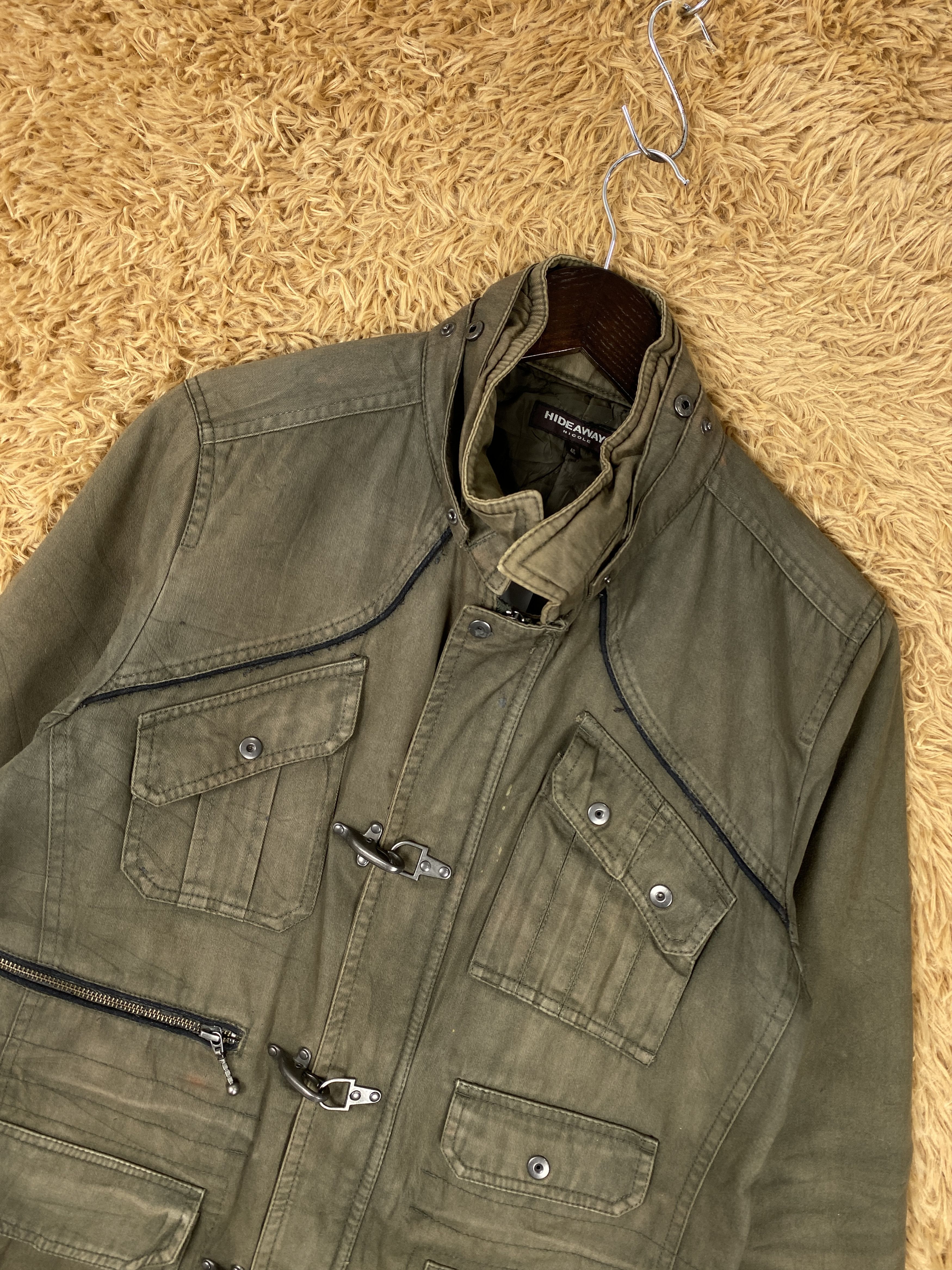 HIDEAWAYS Vintage Hide Aways Utility Quilted Lining Jacket J2146 Size US S / EU 44-46 / 1 - 2 Thumbnail