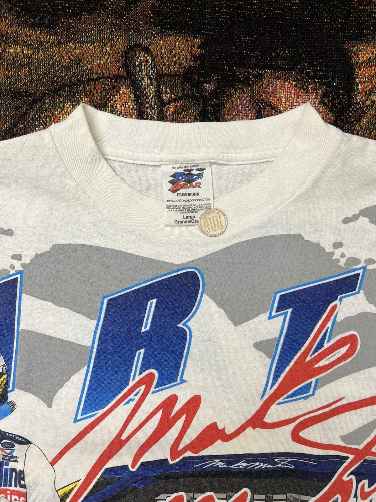 NASCAR Vintage NASCAR Mark Martin Valvoline AOP Tee Size US L / EU 52-54 / 3 - 5 Thumbnail