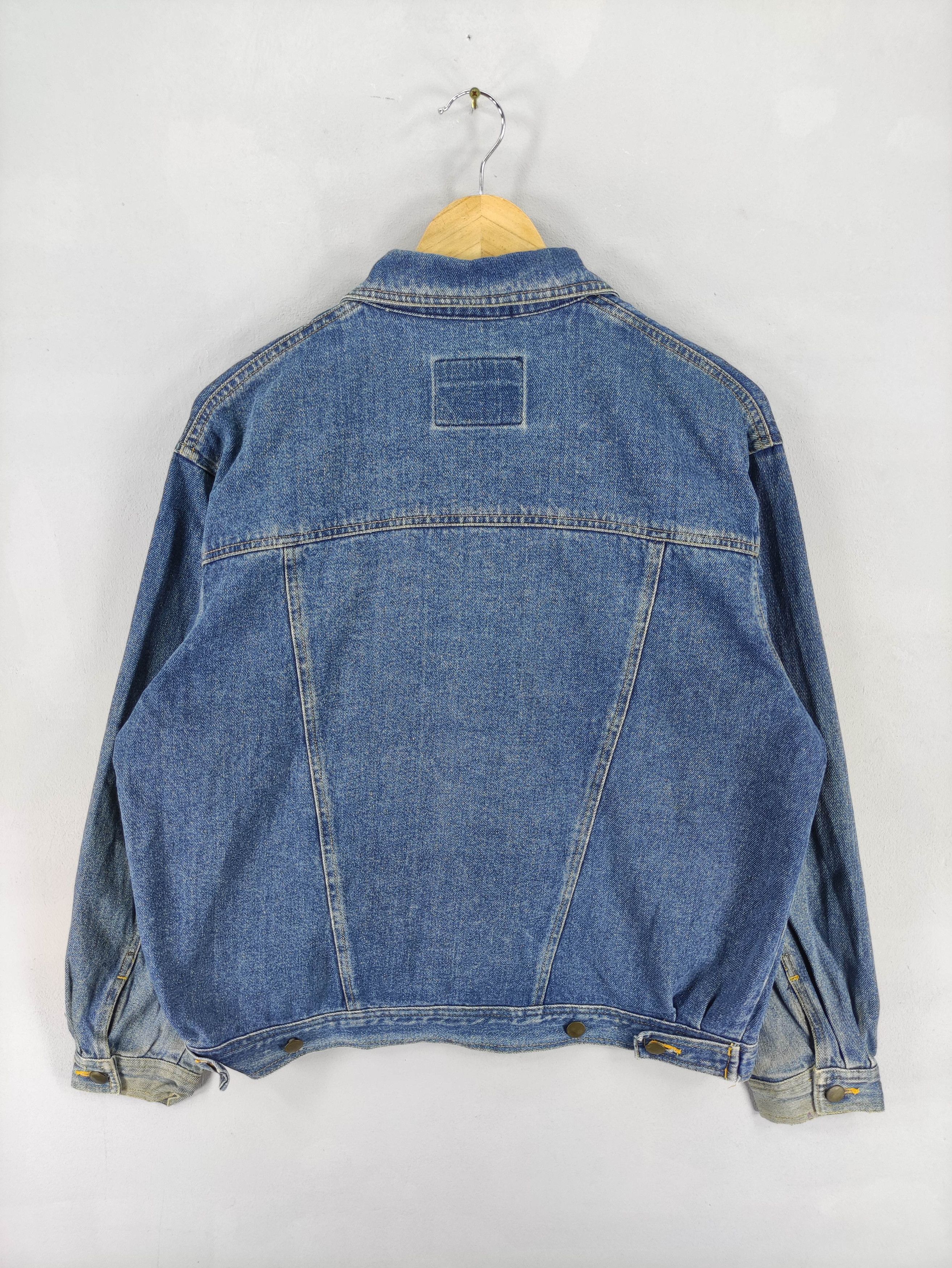 Denime Vintage 90s Trucker Denim Jacket Size US L / EU 52-54 / 3 - 12 Thumbnail