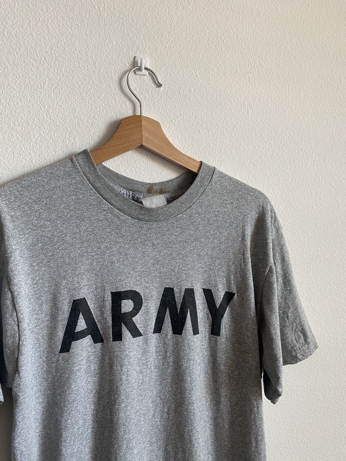 Vintage Vintage Army Spell Out Military Tee Size US XL / EU 56 / 4 - 3 Thumbnail